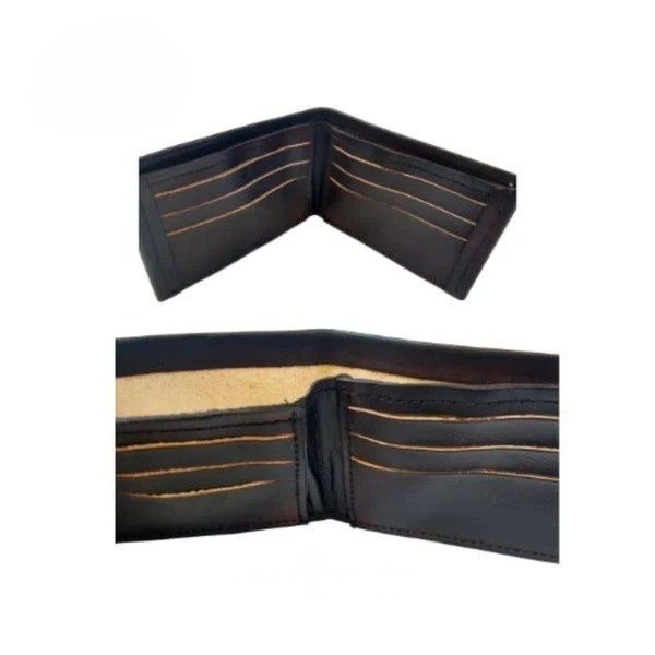 Dupla bőr pénztárca – 100% kézzel készült