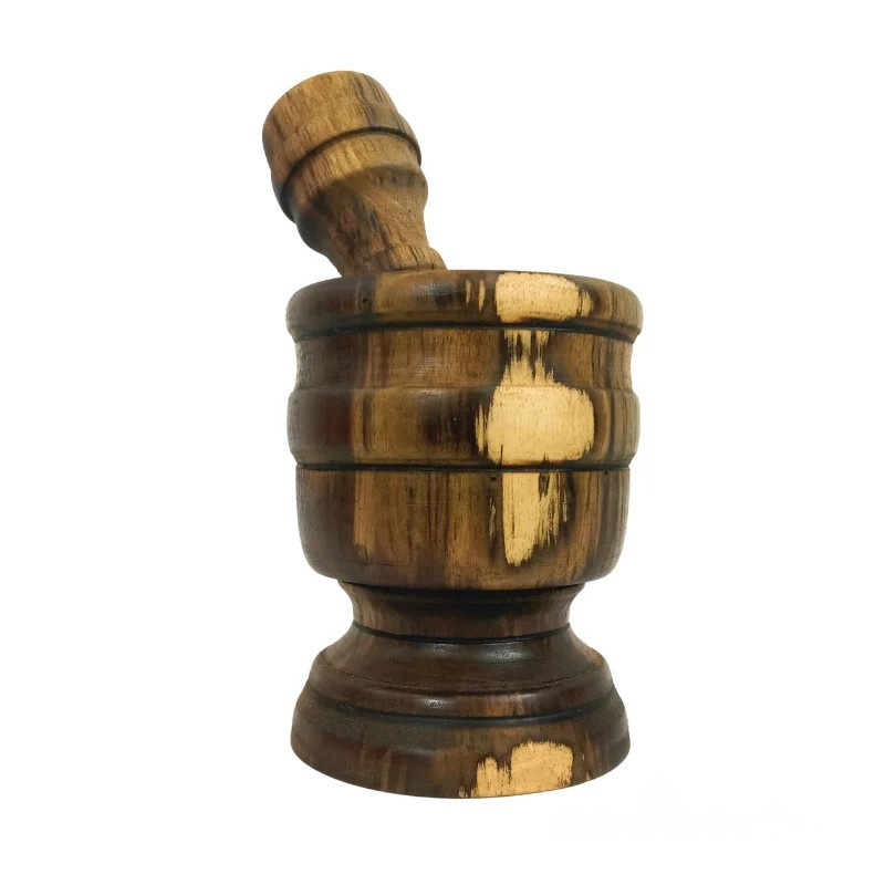 Nagy Méretű Rusztikus Pilón Fából