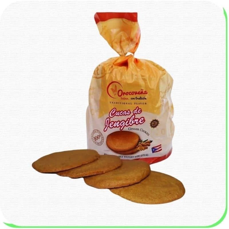 Cucas de Jengibre Artesanales – La Orocoveña, Sabor 100% Boricua