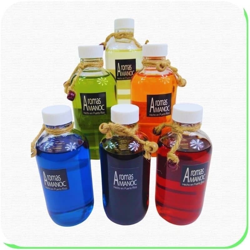 AMANOC illatok – 4 unciás üveg, különféle illatvariációkban