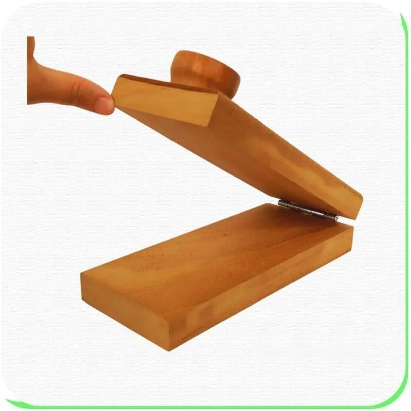 100%-ban Kézzel Készített Fa Banántartók