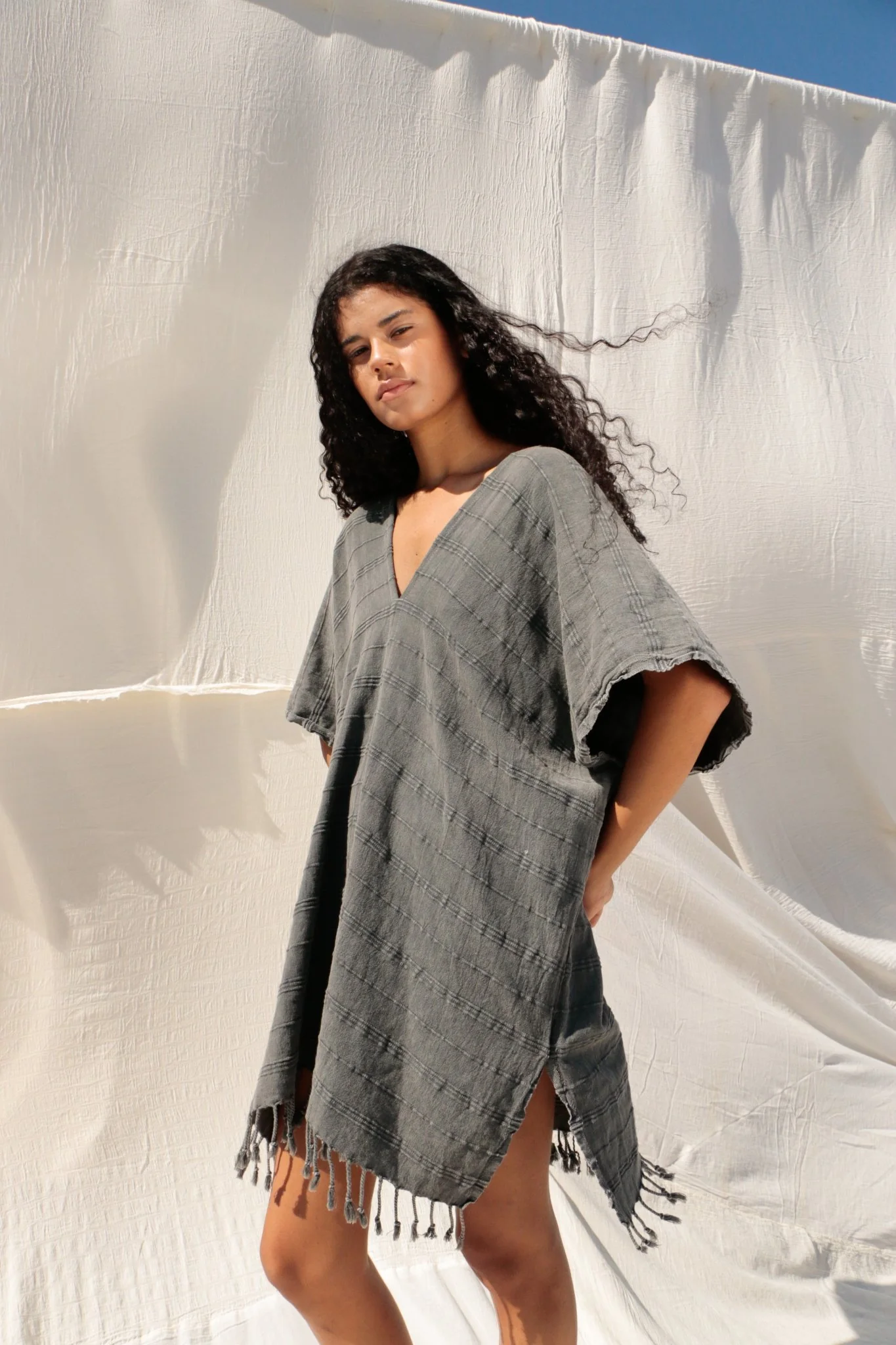 Nomad Kimono - Vintage Black