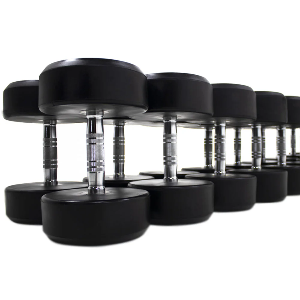 Powercore Rubber Dumbbells Set (27.5kg - 40kg)