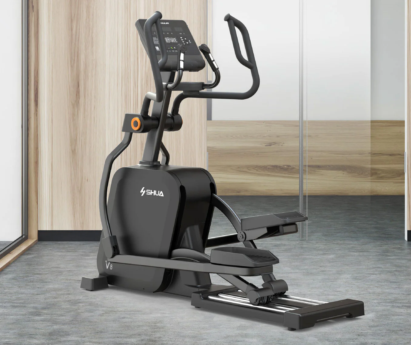 Shua V8 Commercial Elliptical Trainer (7 Year Warranty)