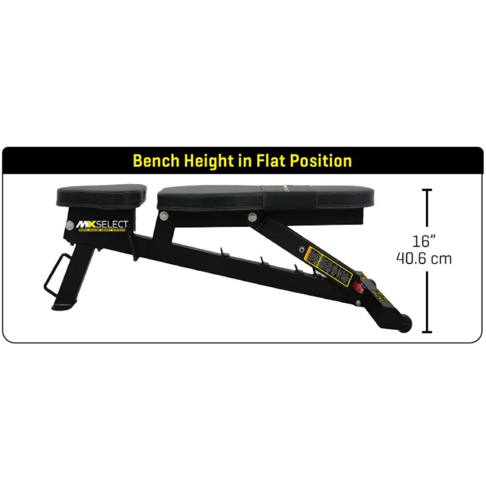 Mx Adjustable Training Bench (Black)