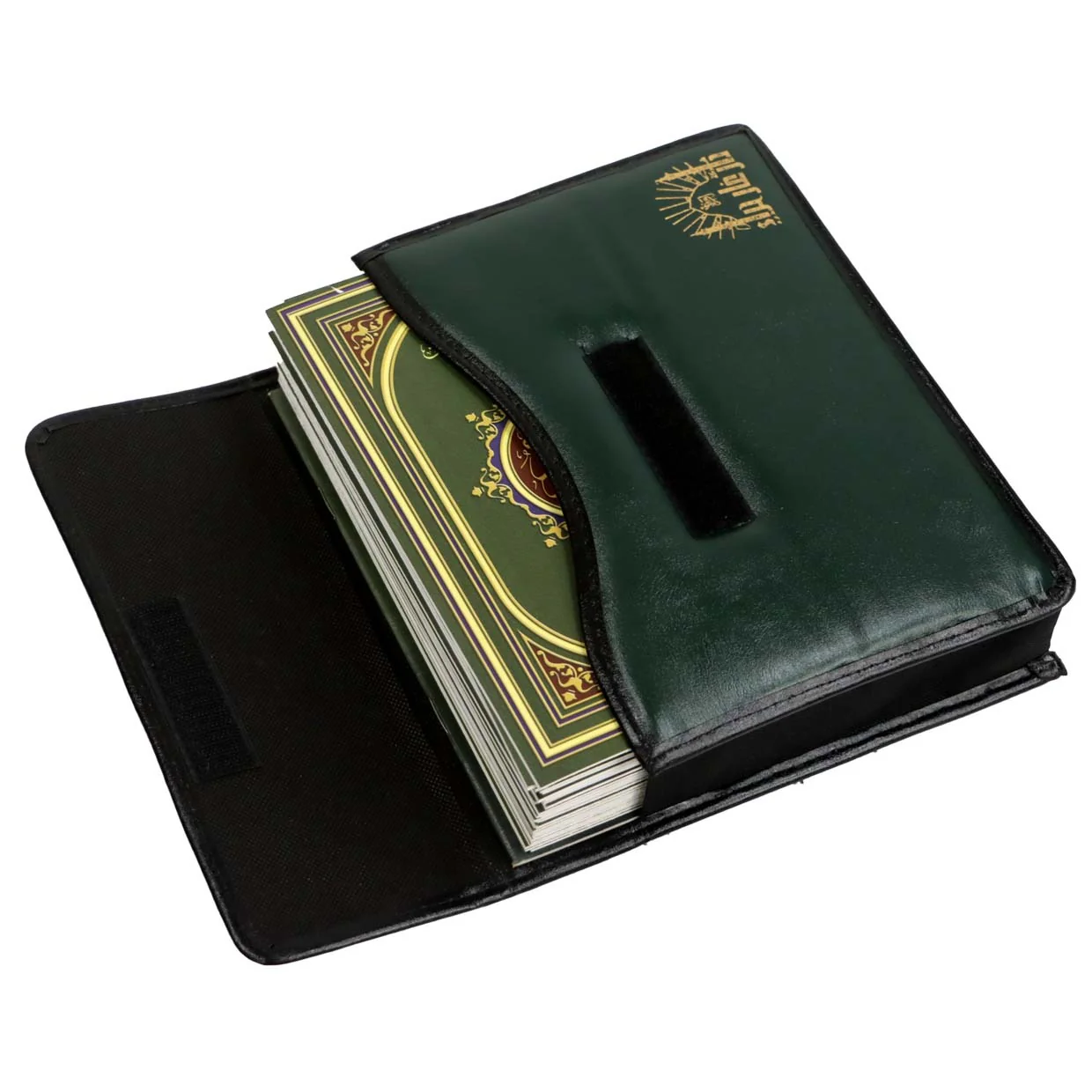 مصحف التفسير الموضوعي للحافظ المتقن في ثلاثين جزءً  في حقيبة جلدية