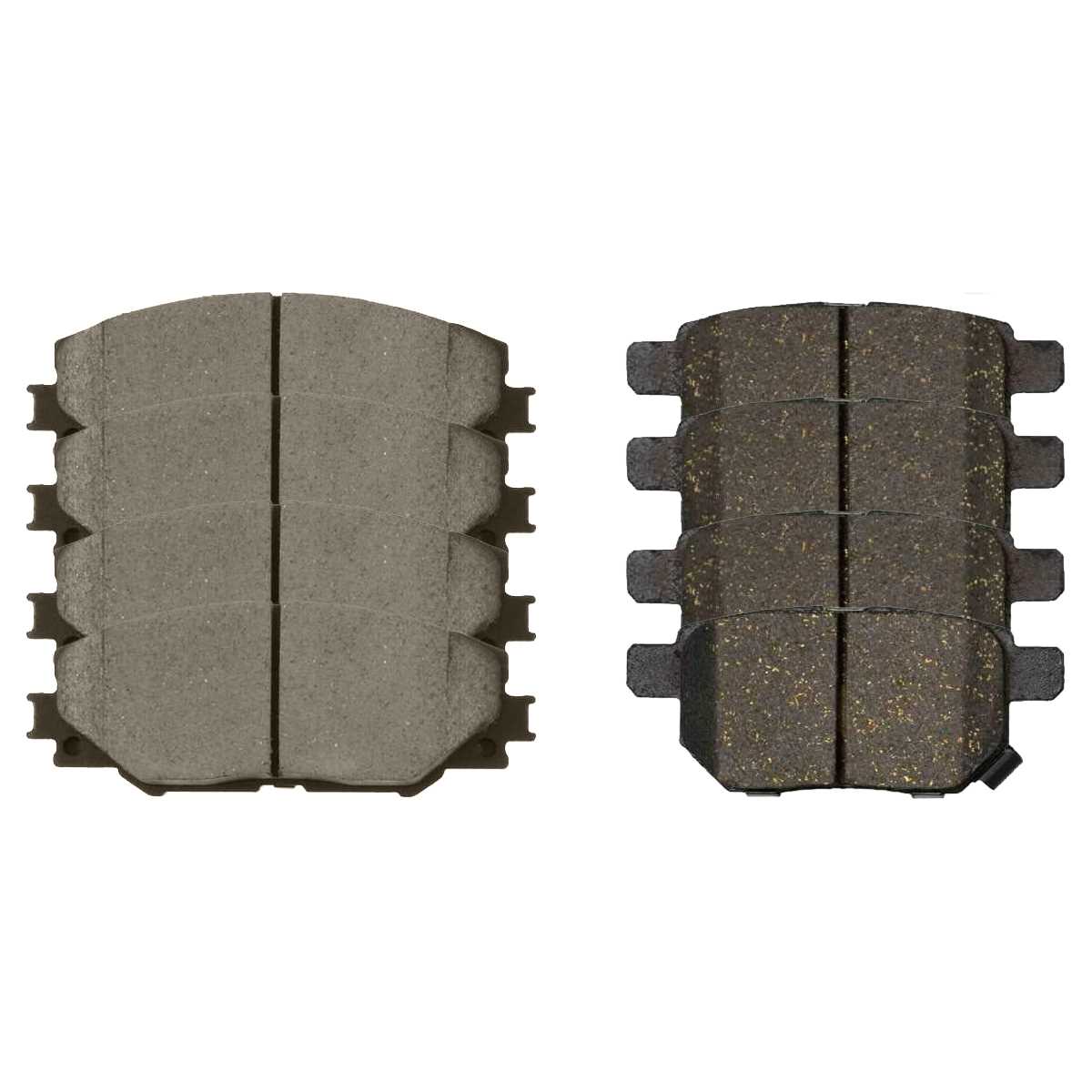 Front and Rear Ceramic Brake Pads Kit