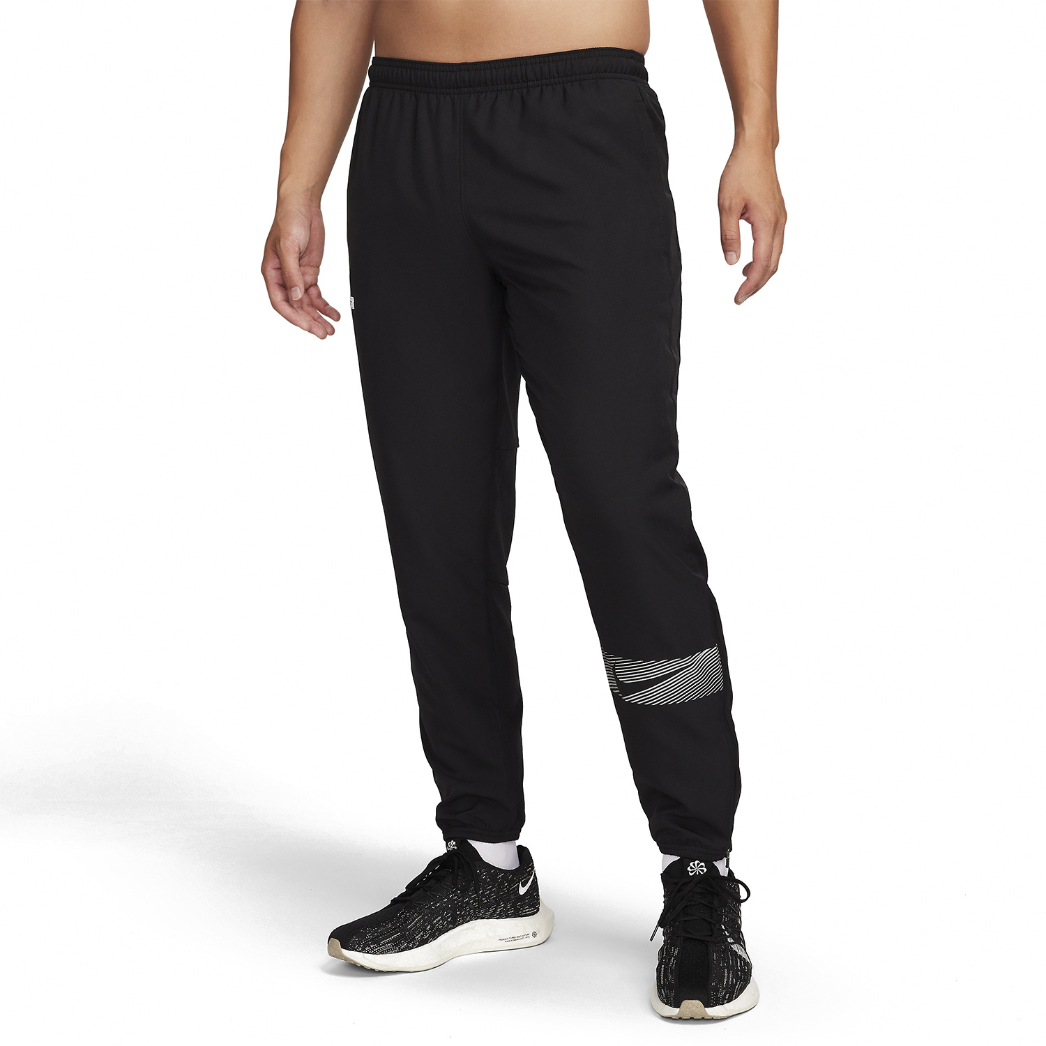 Nike Challenger Flash Pantaloni Black/Reflective Silver