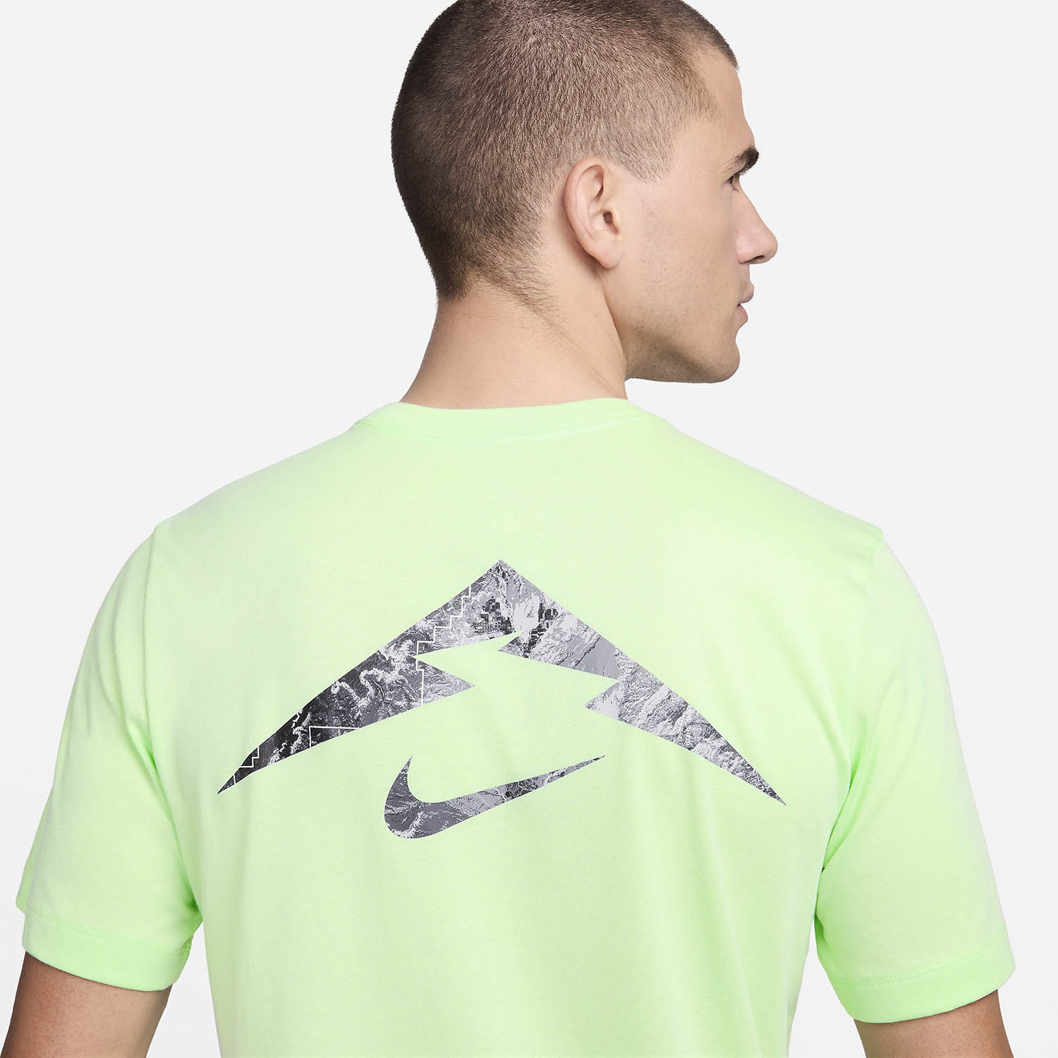 Nike Dri-FIT Trail Logo Maglietta Vapor Green