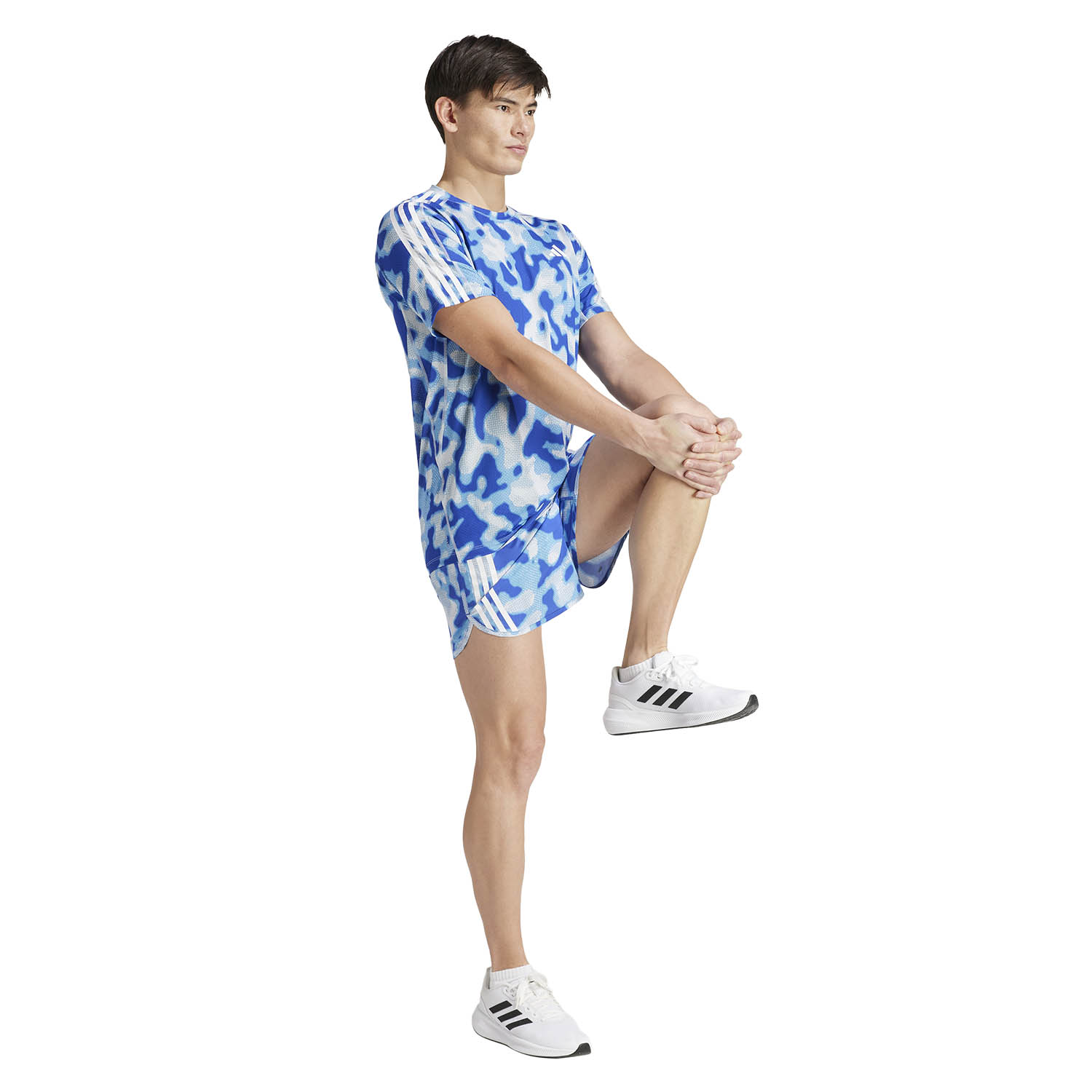 adidas Own The Run AEROREADY 5in Pantaloncini Halo Blue/Wonder Blue/Semi Blue Burst/Semi Lucid Blue