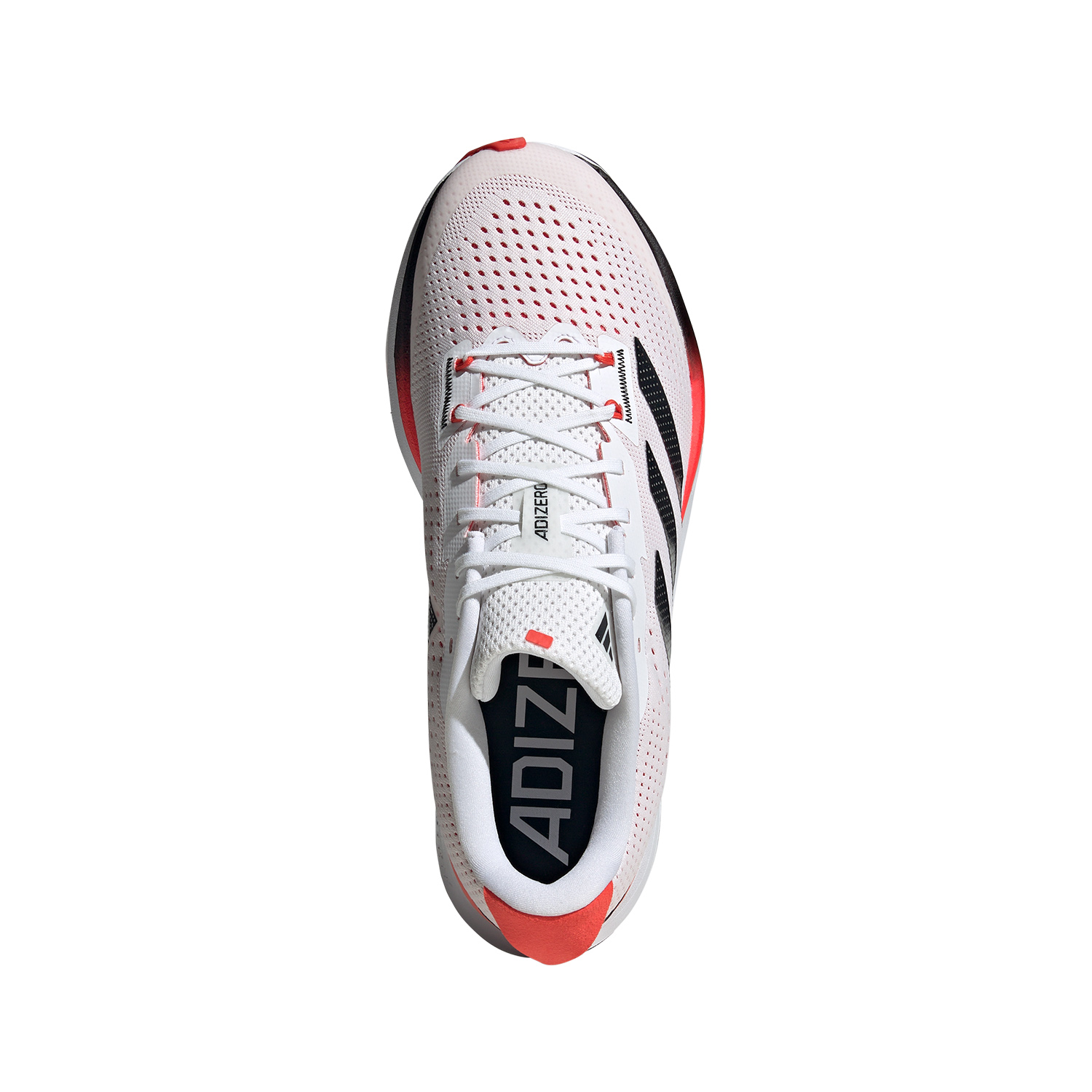 adidas adizero SL Cloud White/Core Black/Bried Red