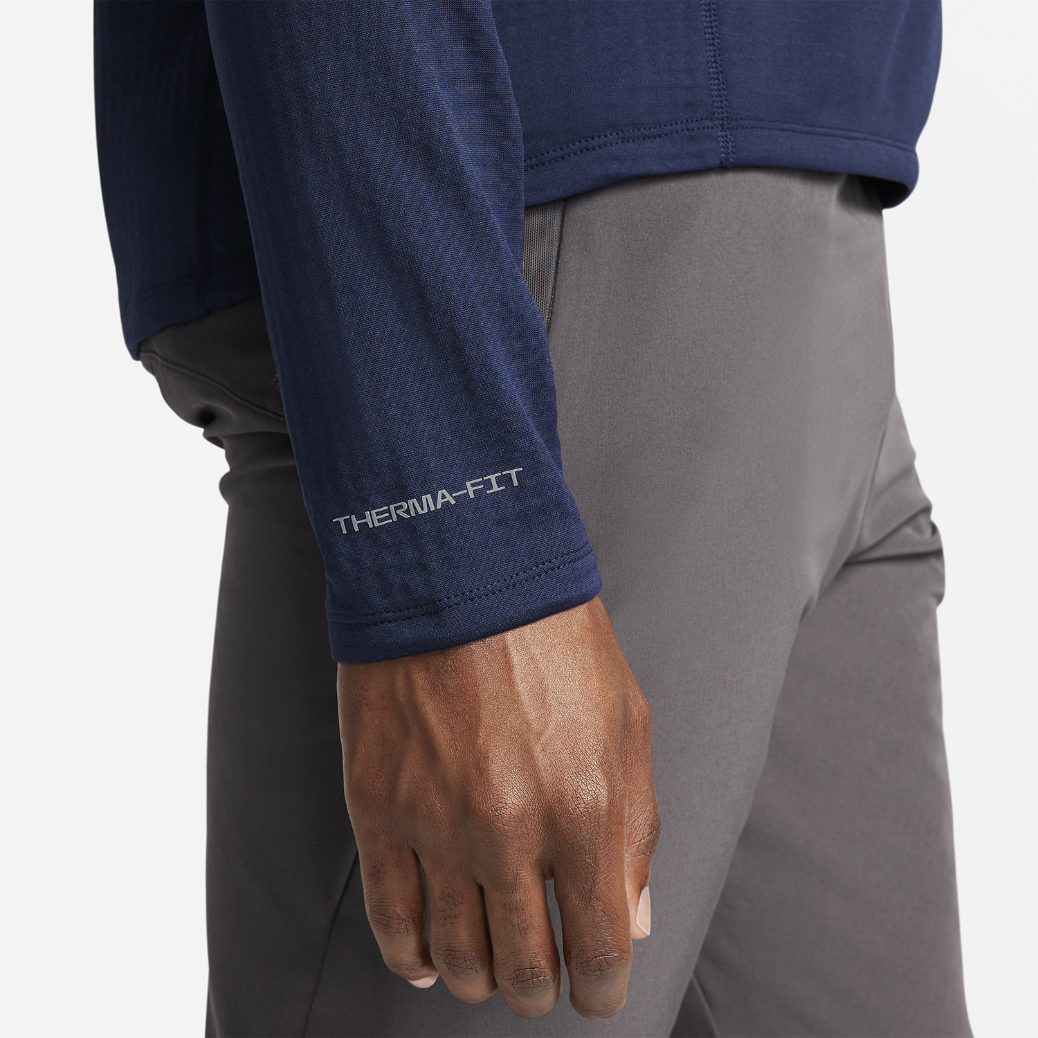 Nike Therma-FIT Element Maglia Obsidian/Reflective Silver