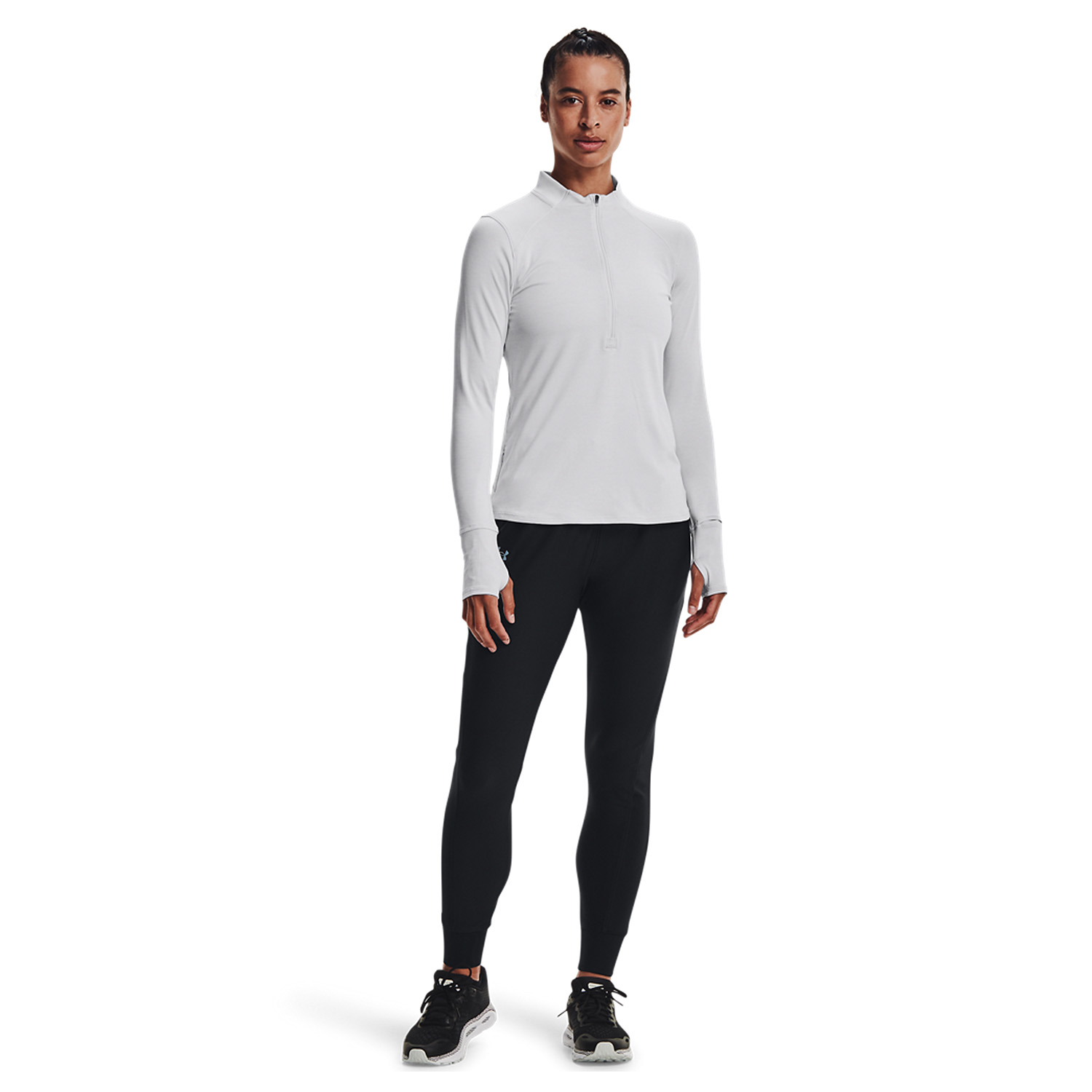 Under Armour Qualifier Run 2.0 Pantaloni Black