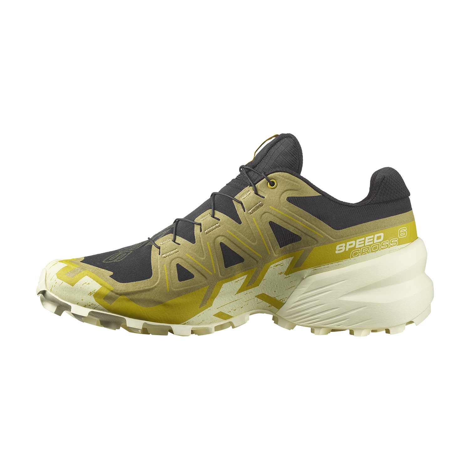 Salomon Speedcross 6 Black/Cress Green/Transparent Yellow
