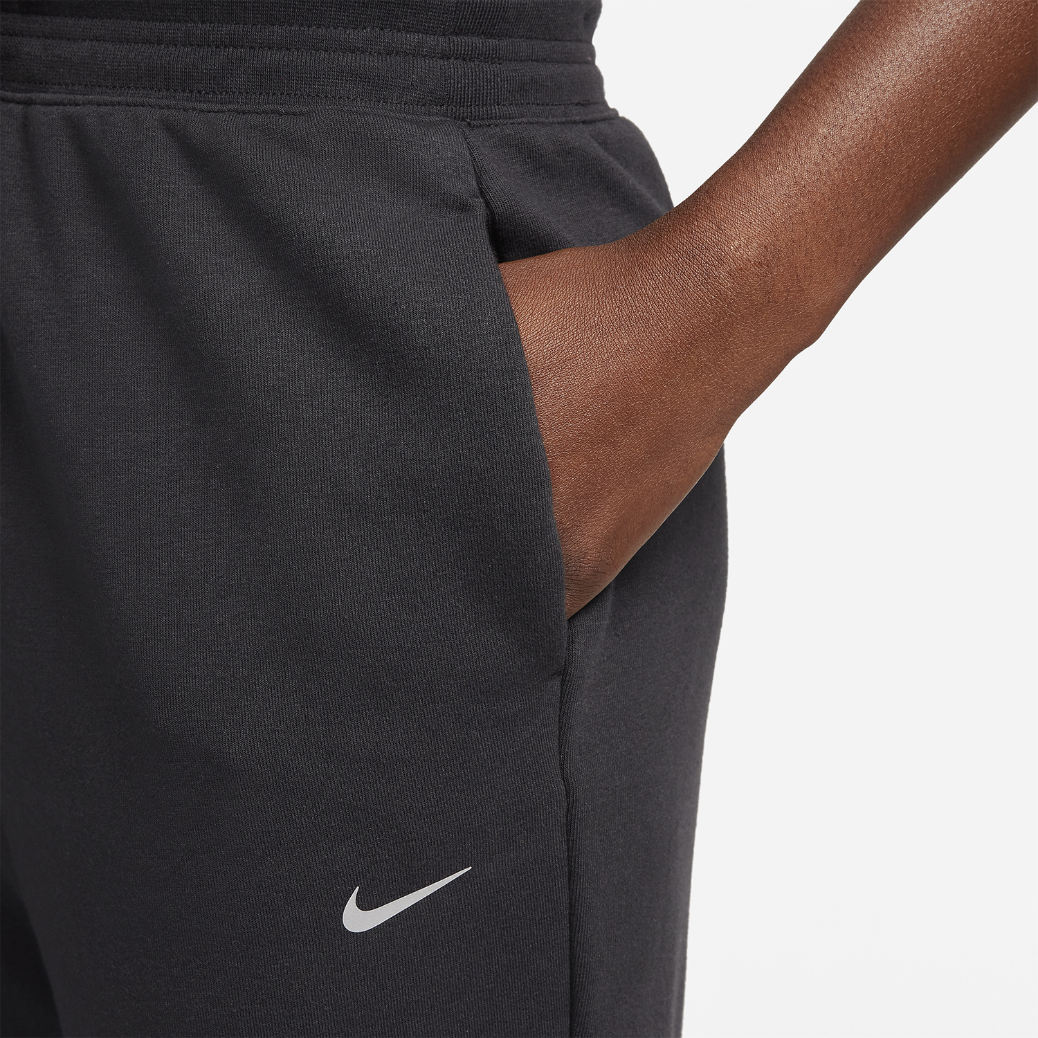 Nike Dri-FIT One Pantaloni Black/Metallic Silver