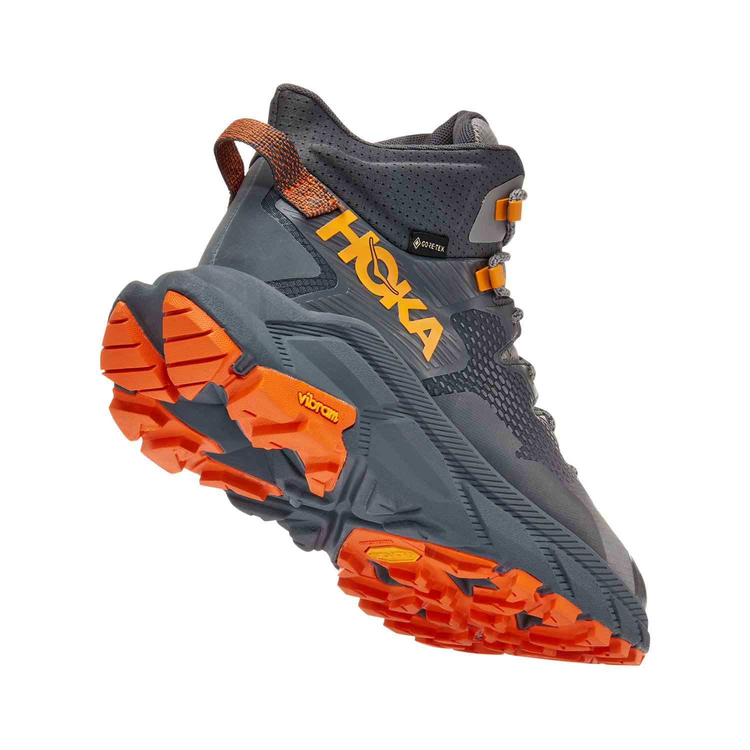 Hoka Trail Code GTX Castlerock/Persimmon Orange