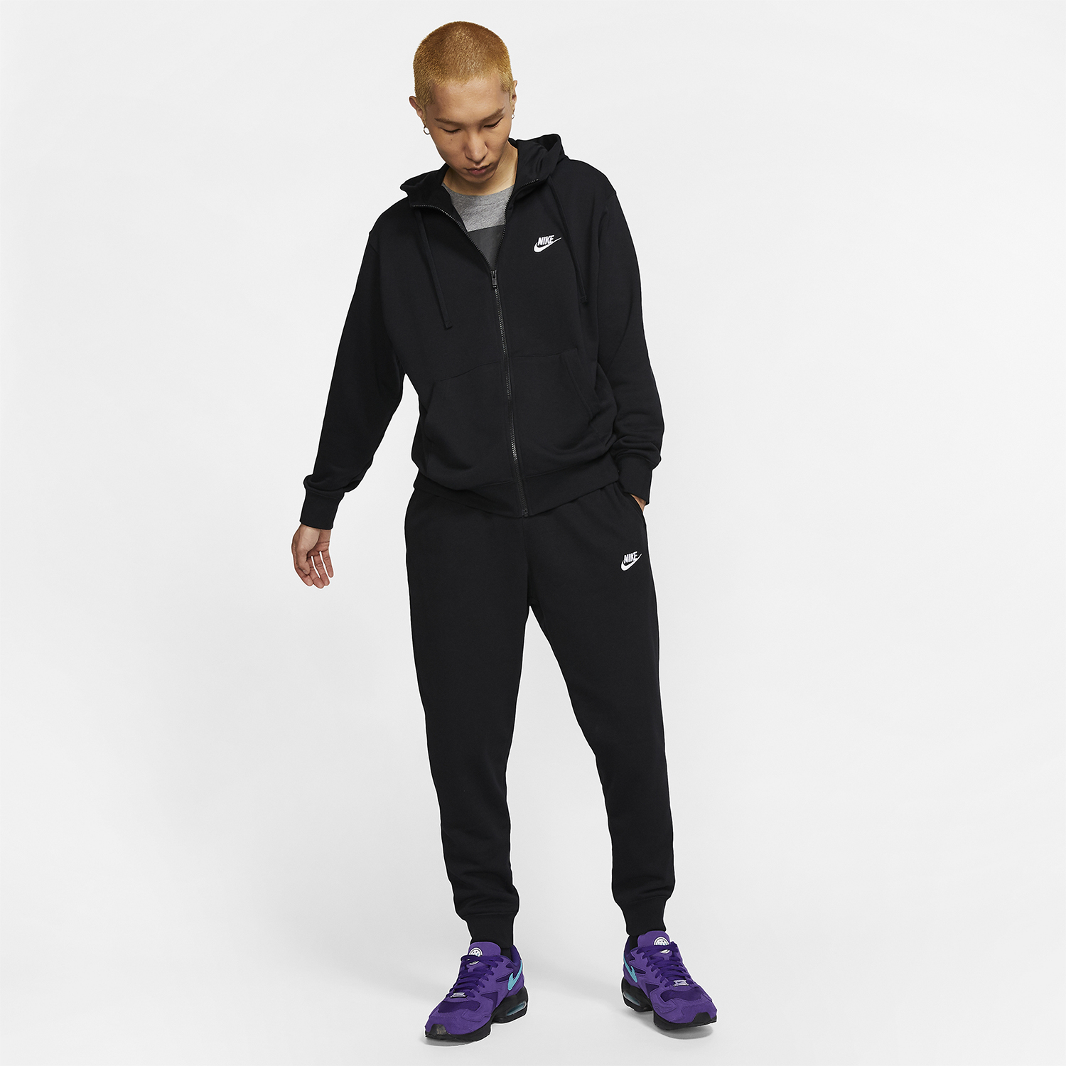 Nike Club Pantaloni Black/White