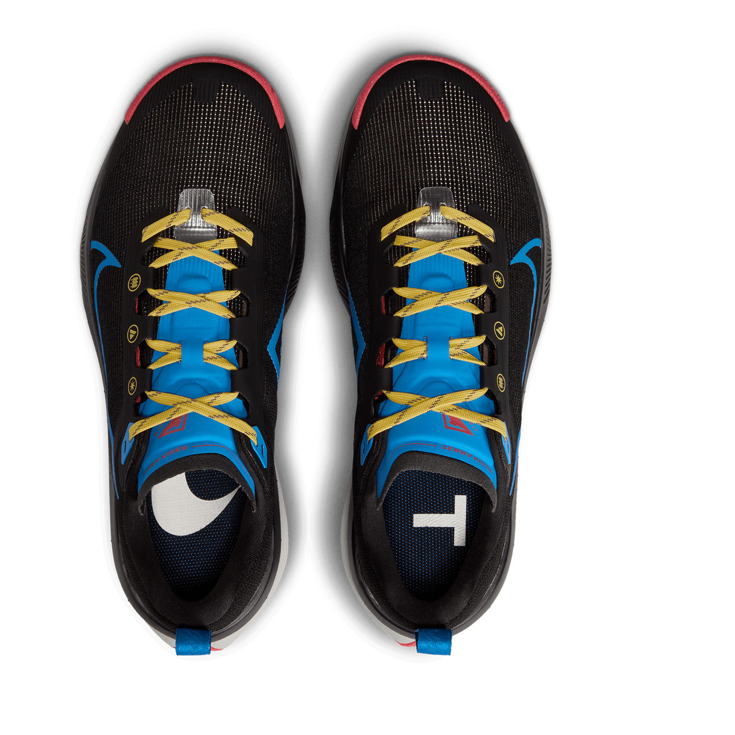 Nike React Terra Kiger 9 Black/Light Photo Blue/Track Red