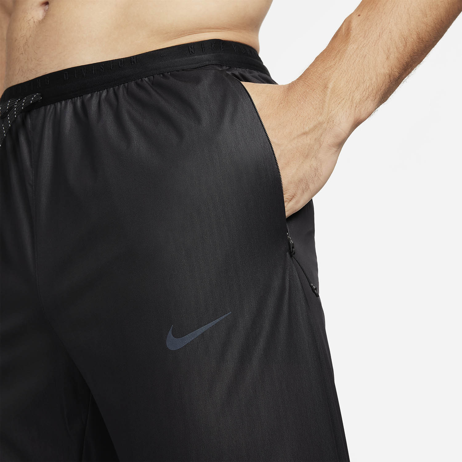 Nike Storm-FIT Run Division Phenom Pantaloni Black/Black Reflective