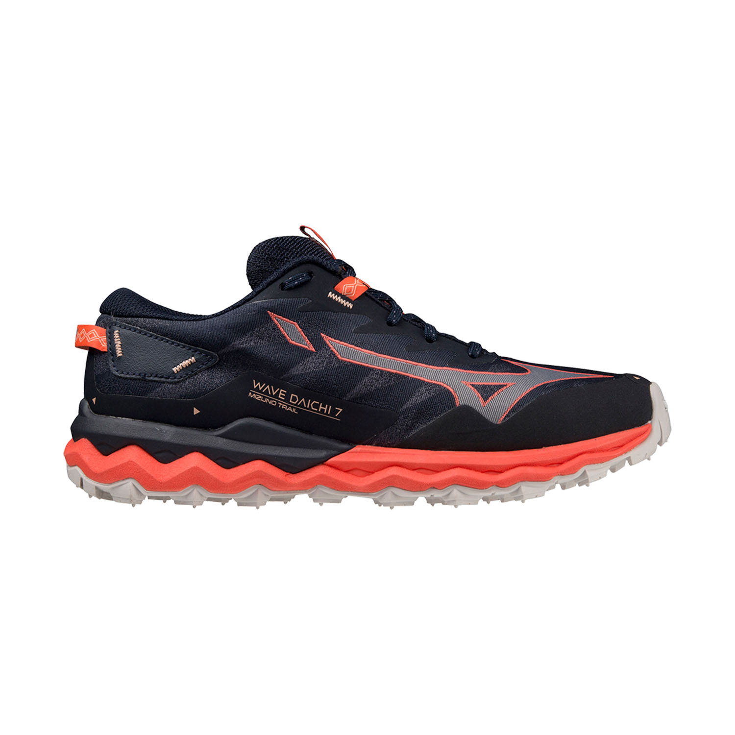 Mizuno Wave Daichi 7 Night Sky/Quicksilver/Hot Coral