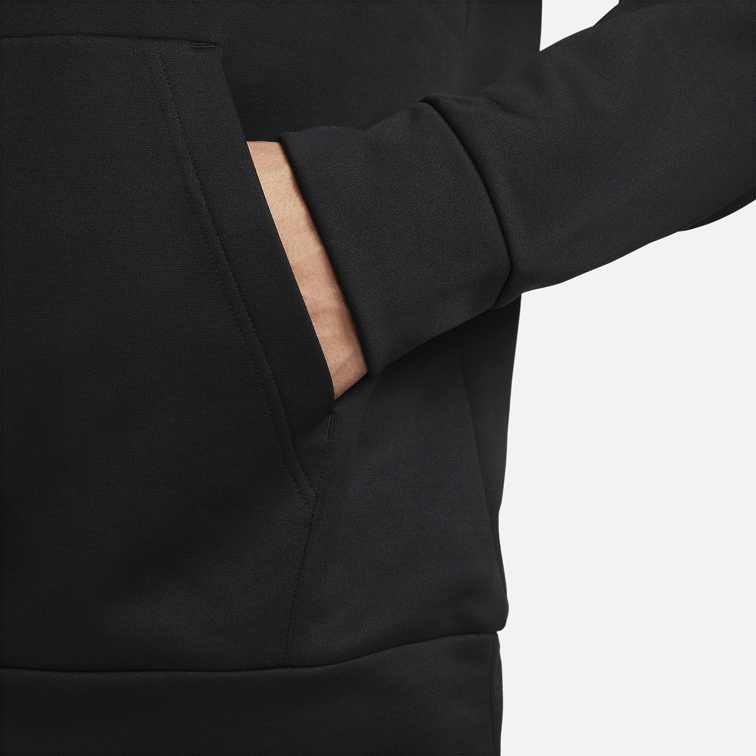 Nike Therma-FIT Crew Maglia Black/White