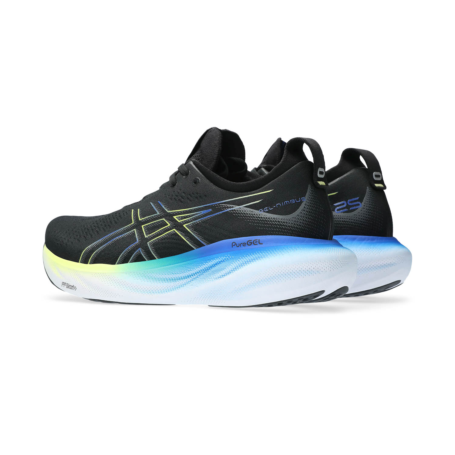 Asics Gel Nimbus 25 Black/Glow Yellow
