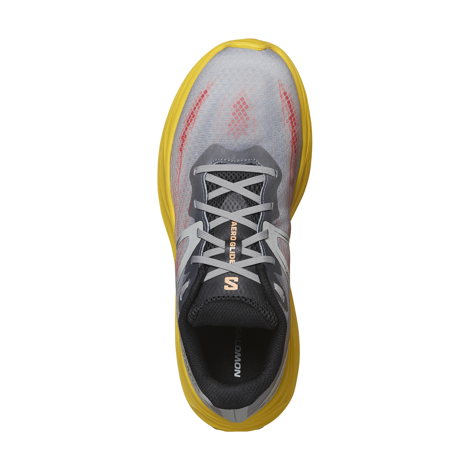Salomon Aero Glide Ghost Gray/Lemon/Black