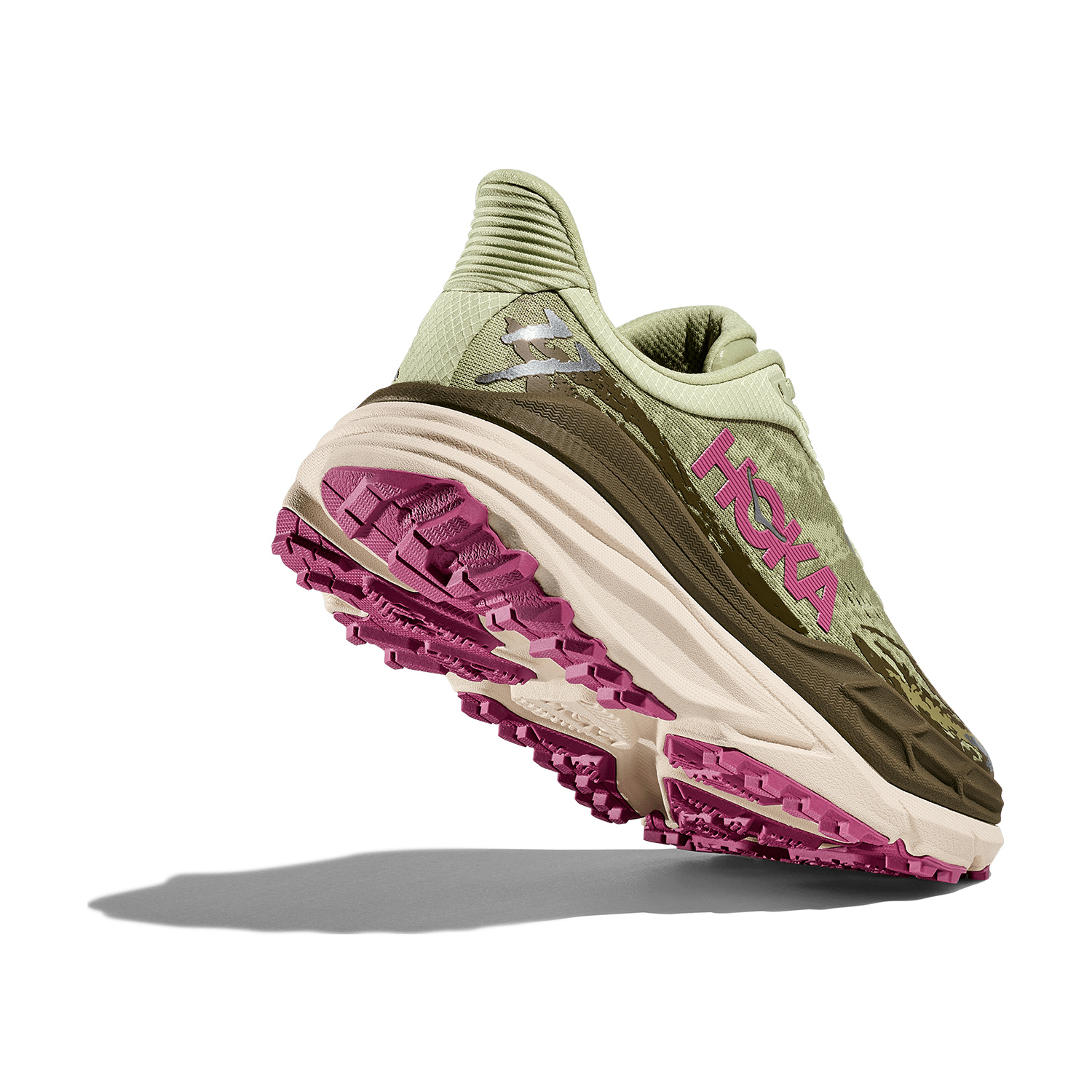 Hoka Stinson 7 Seed Green/Beet Root