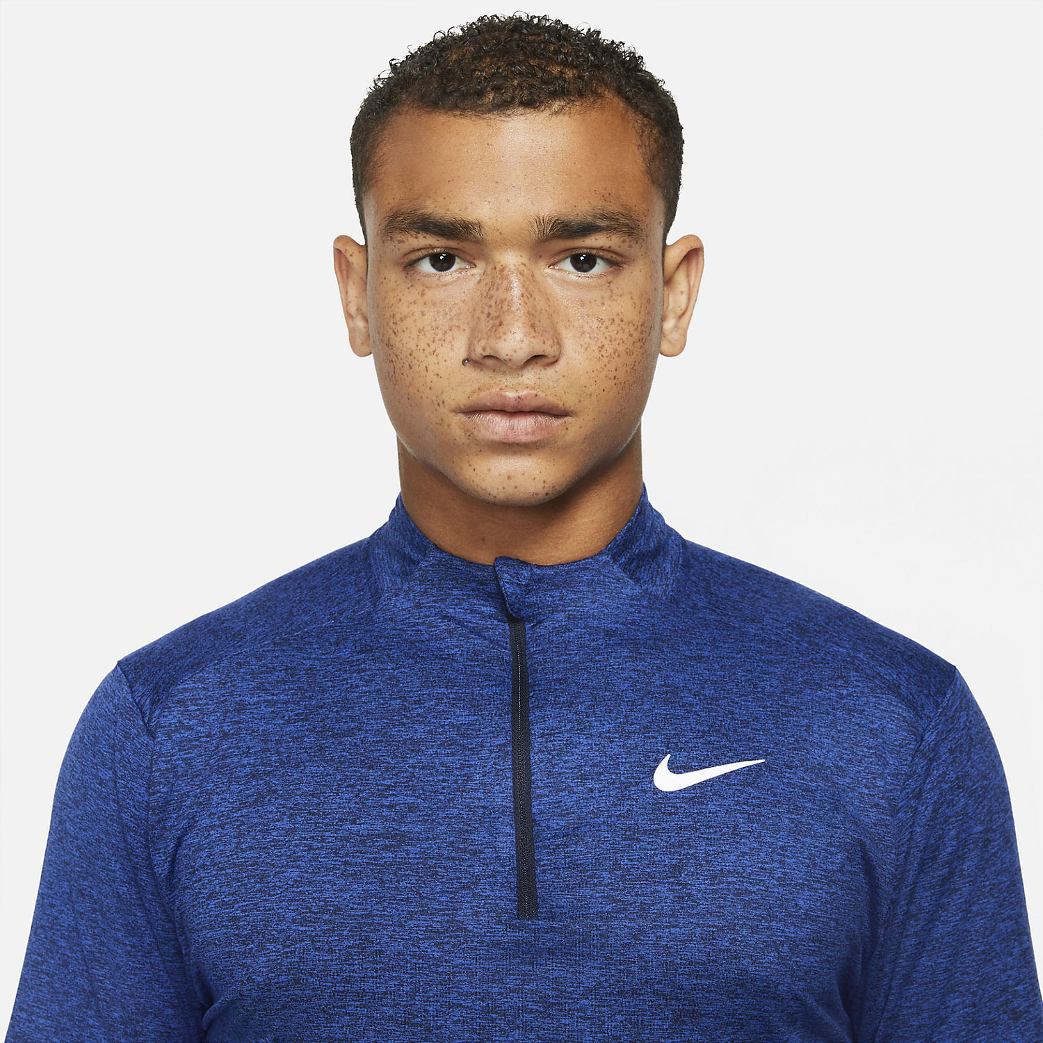 Nike Dri-FIT Element Logo Maglia Obsidian/Game Royal/Reflective Silver