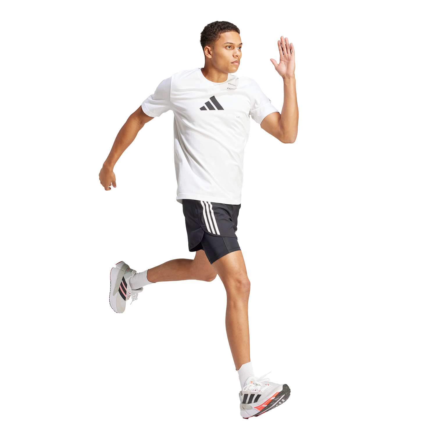 adidas Athlete Maglietta White