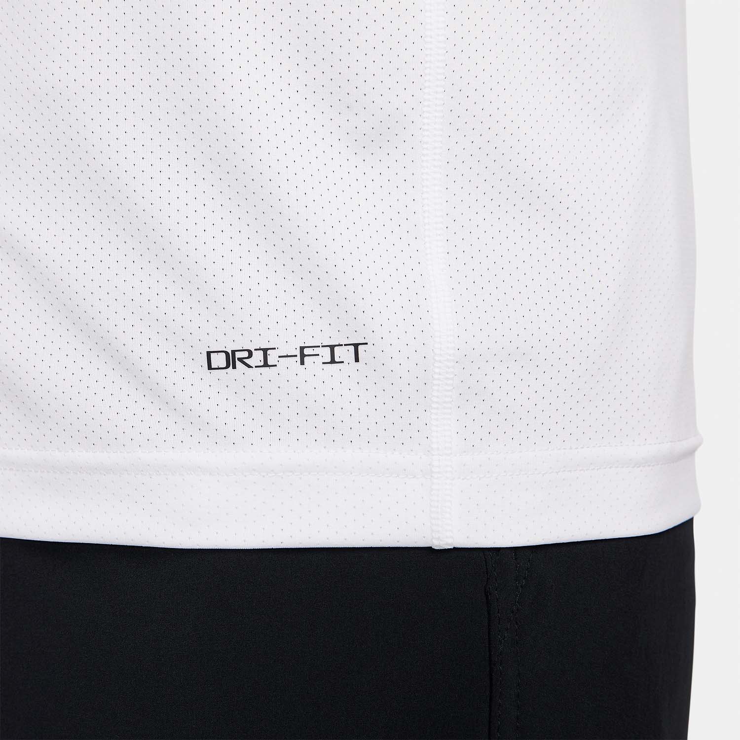 Nike Dri-FIT Ready Maglietta White/Black