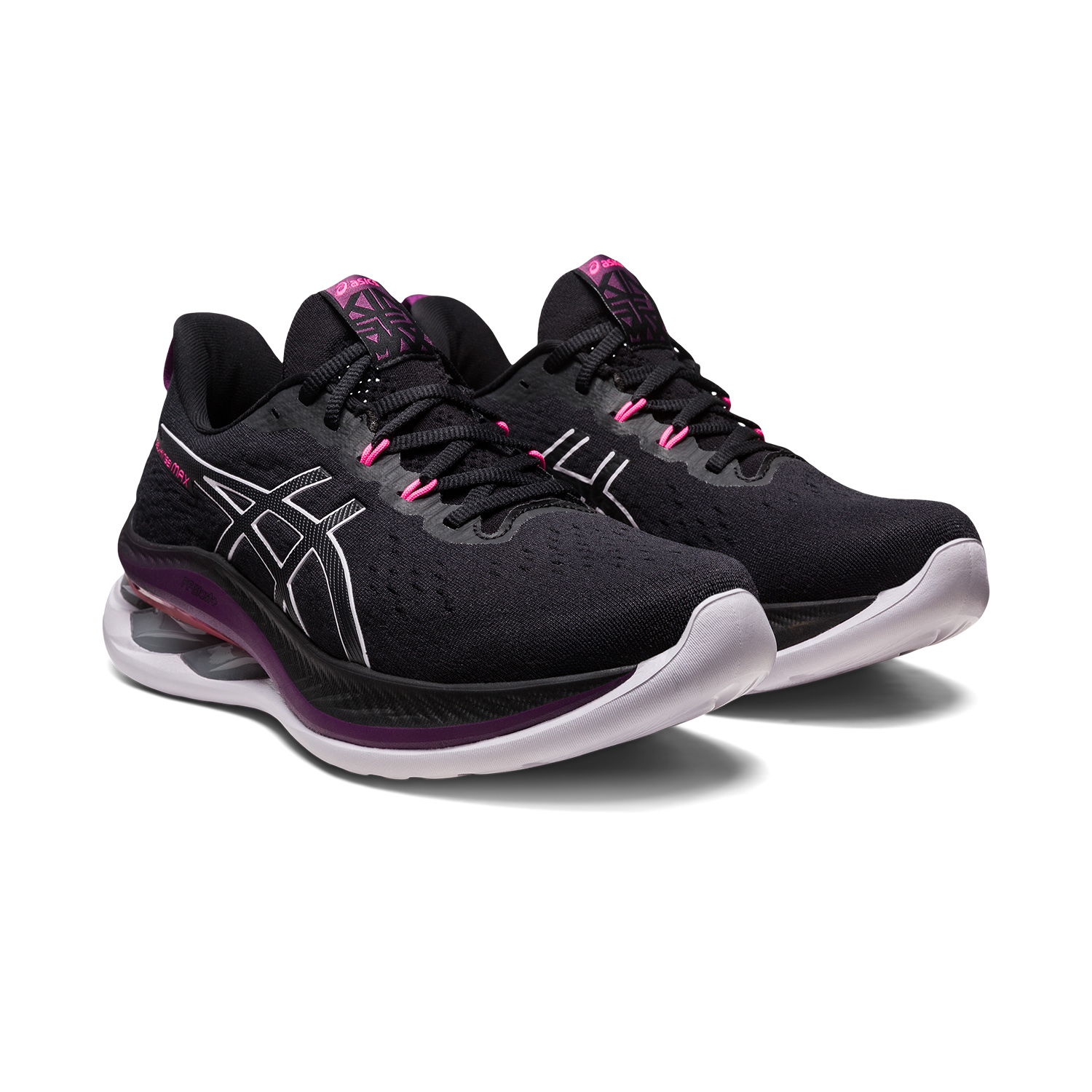 Asics Kinsei Max Black/Lilac Hint