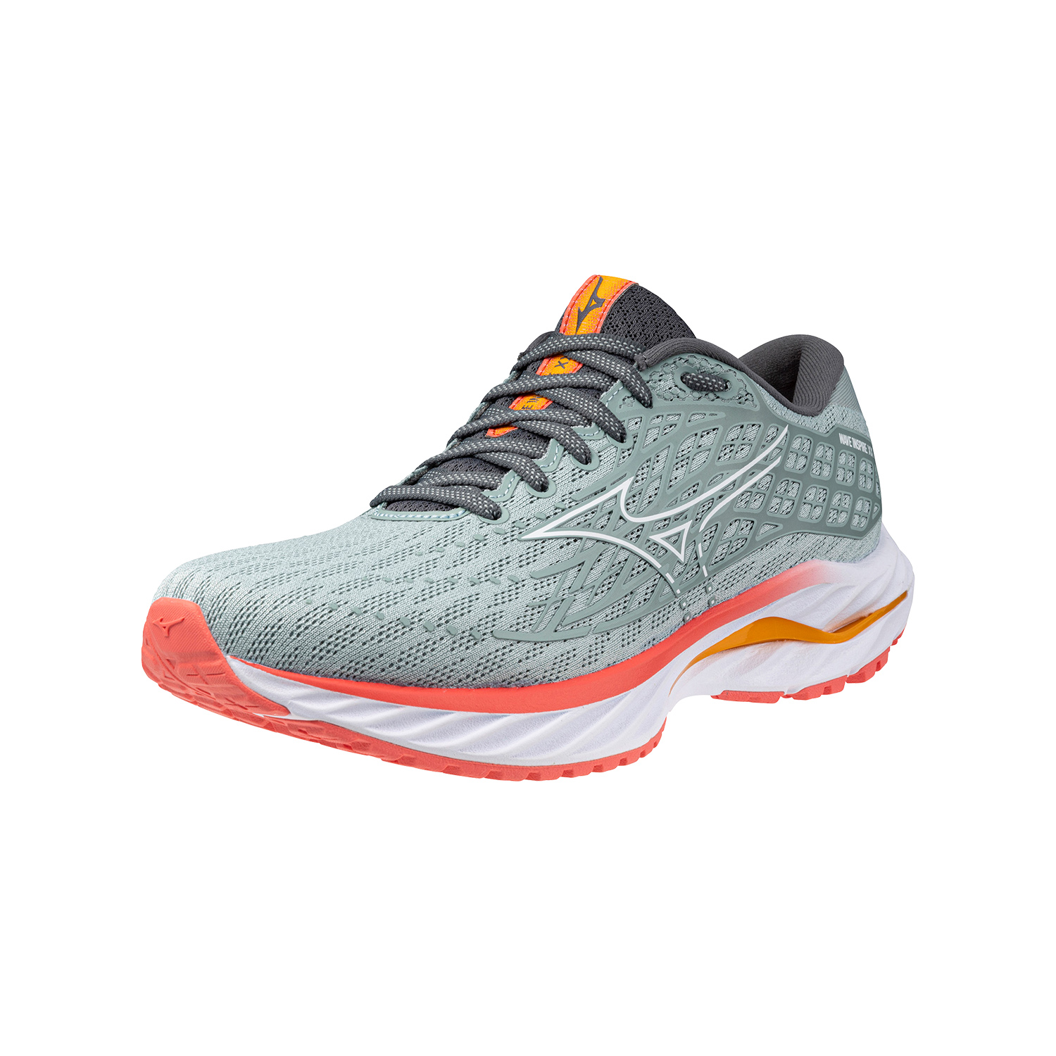 Mizuno Wave Inspire 20 Gray Mist/White/Dubarry