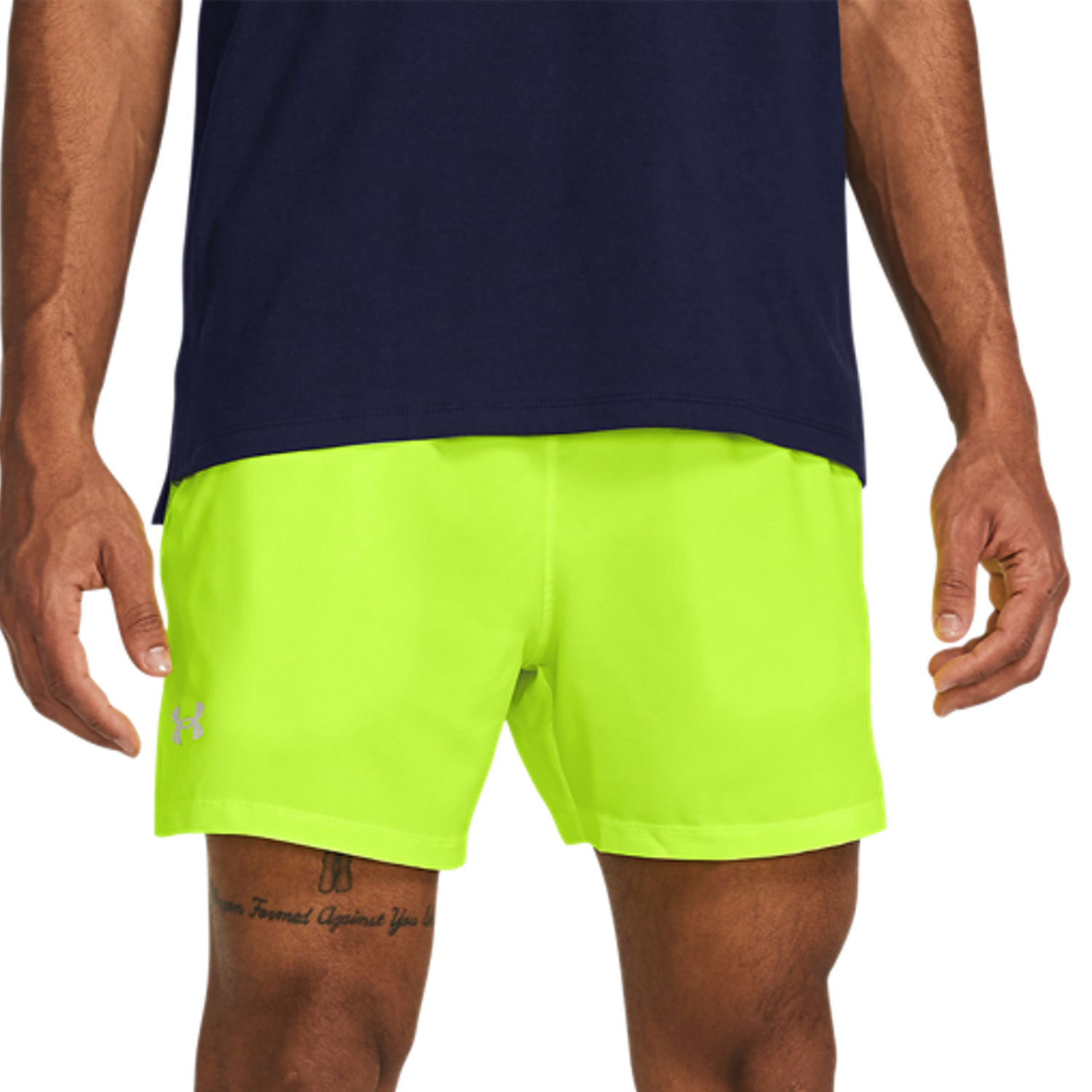 Under Armour Launch 5in Pantaloncini High Vis Yellow/Reflective