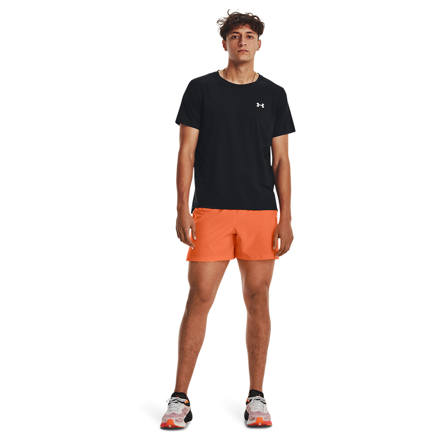 Under Armour Launch Elite 5in Pantaloncini Orange Blast