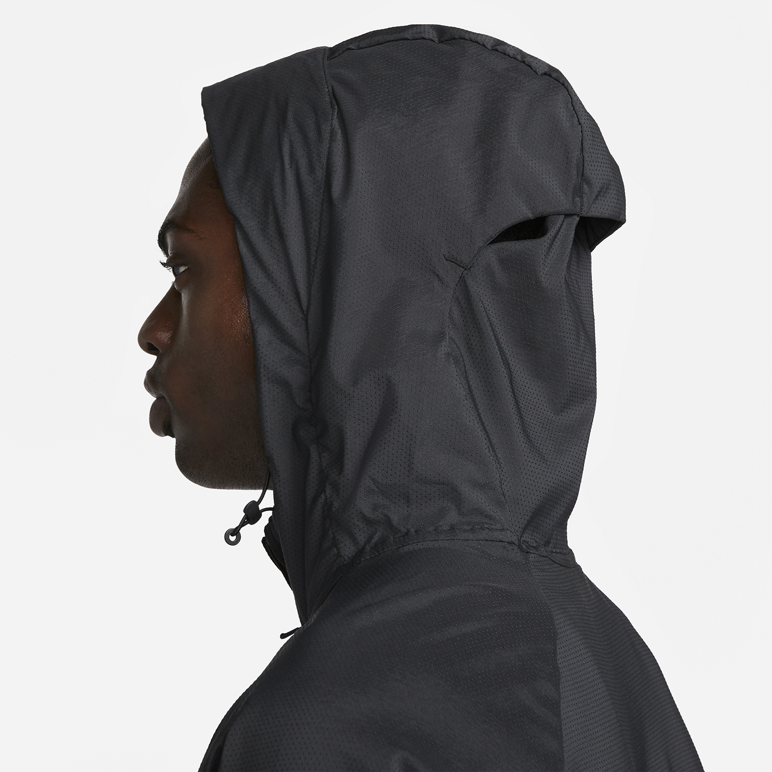 Nike Light Windrunner Giacca Black/Reflective Silver