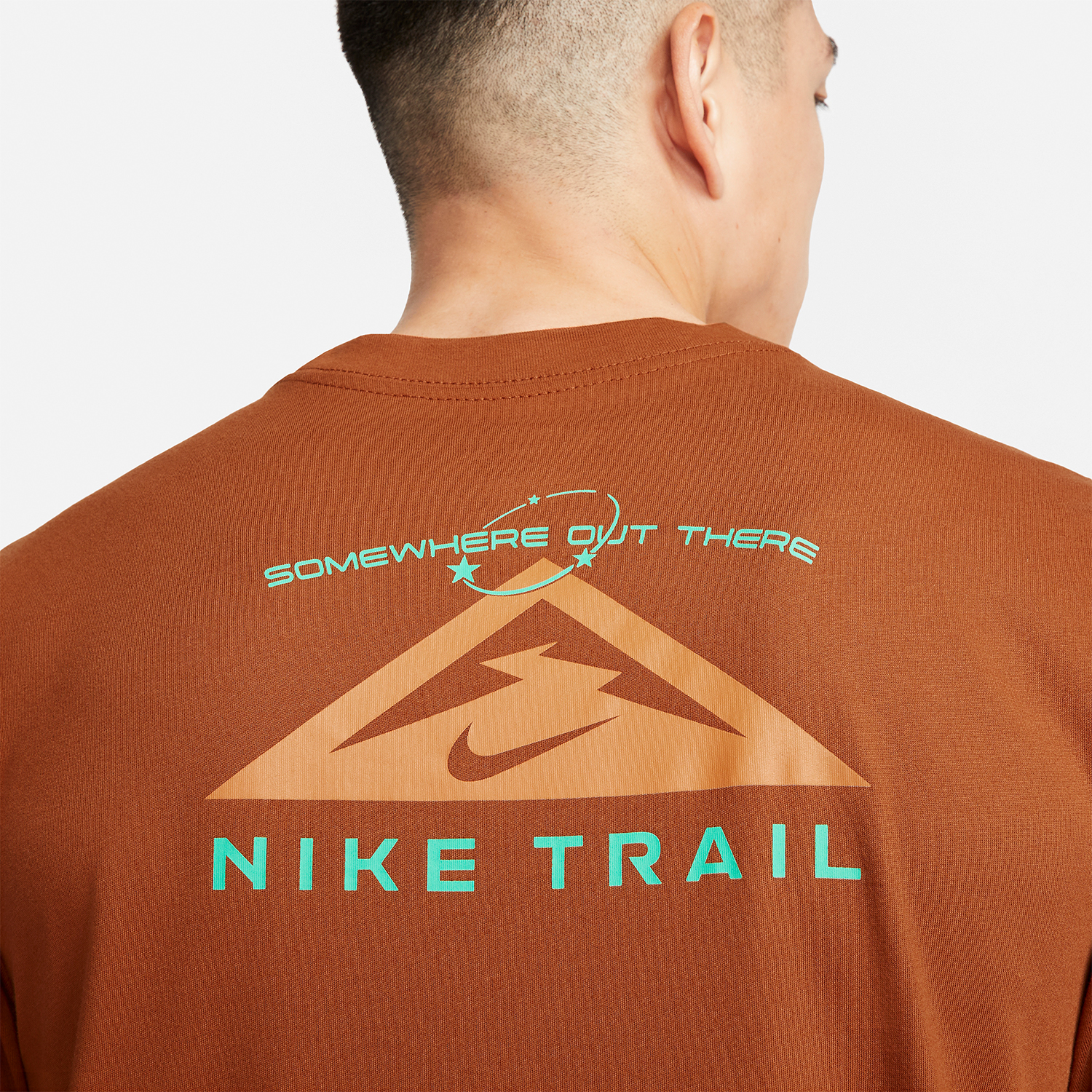 Nike Dri-FIT Off Road Print Maglietta Dark Russet