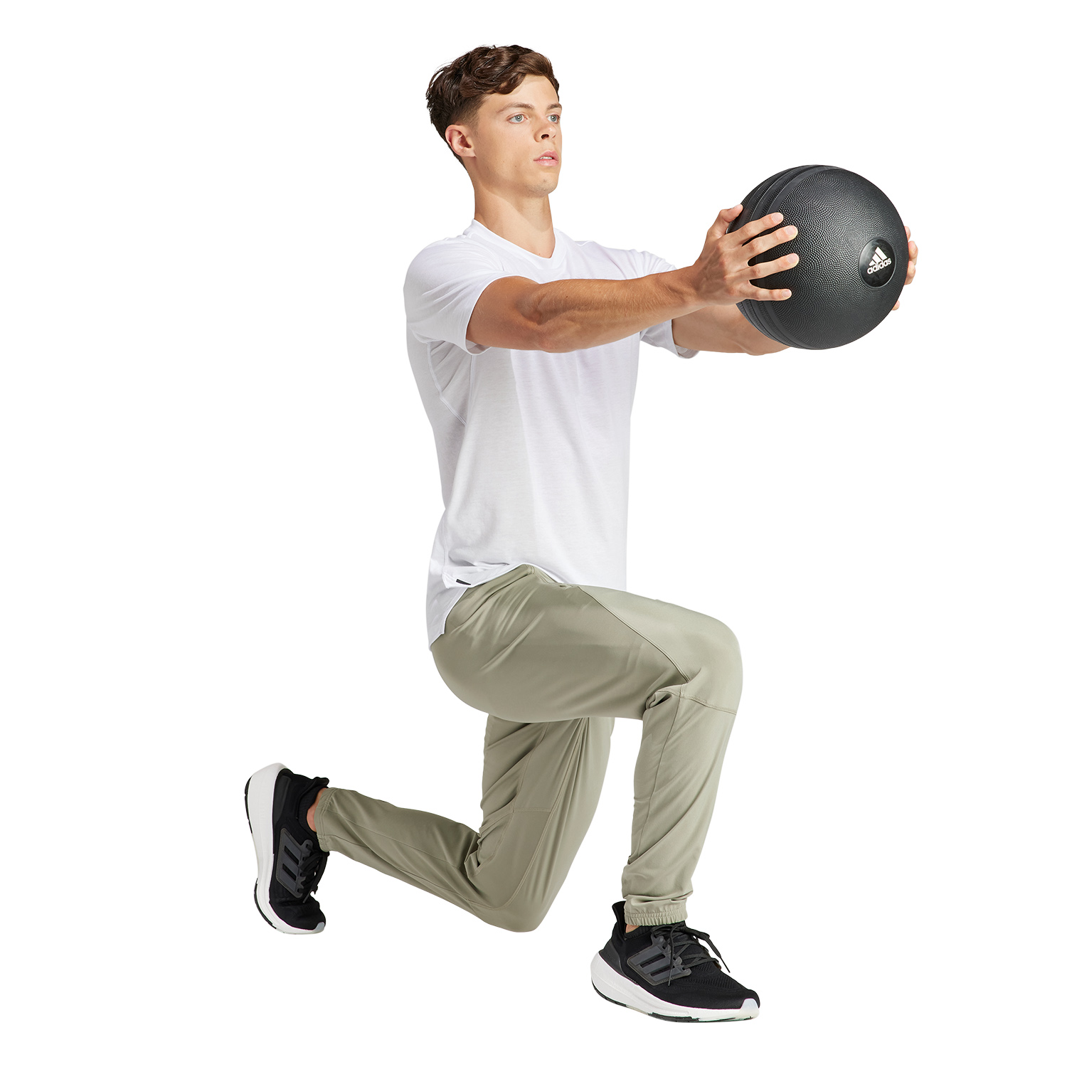 adidas Workout Logo Maglietta White/Black