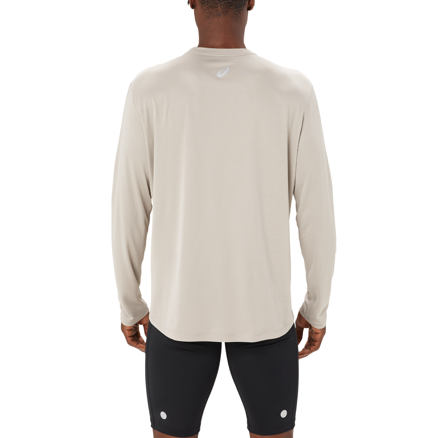 Asics Fujitrail Logo Maglia Moonrock/Mantle Green/Oatmeal