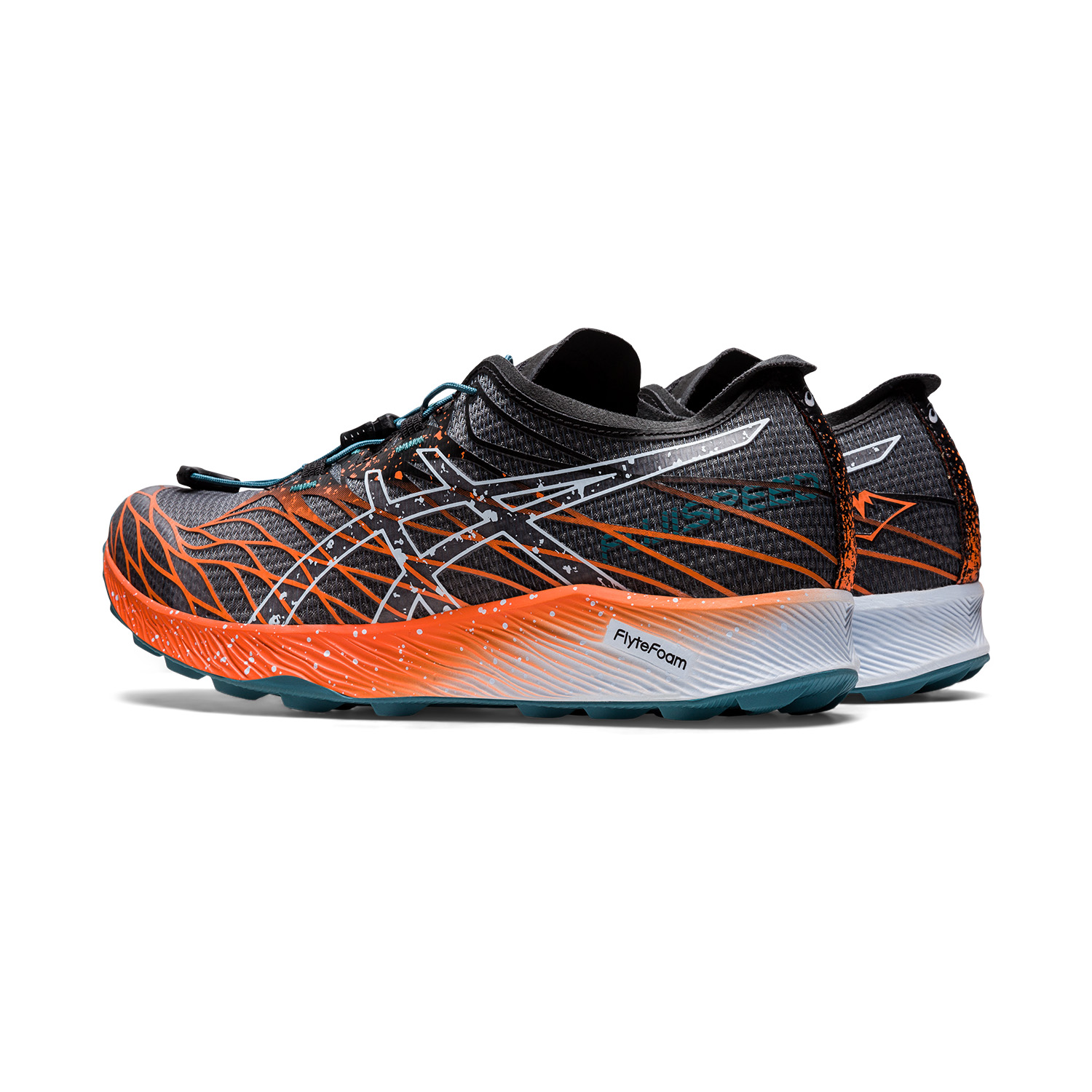 Asics FujiSpeed Black/Nova Orange