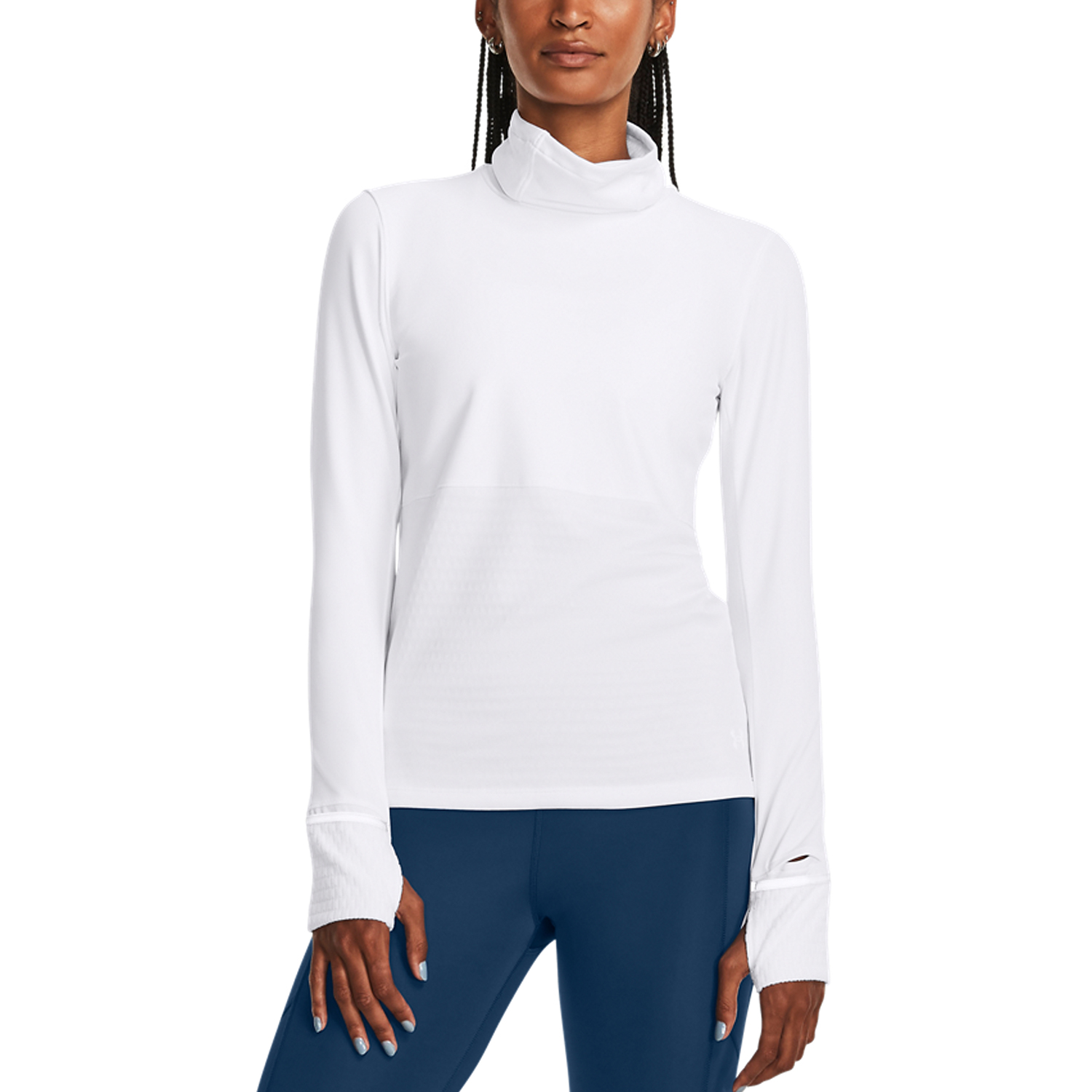 Under Armour Qualifier Cold Maglia White/Reflective