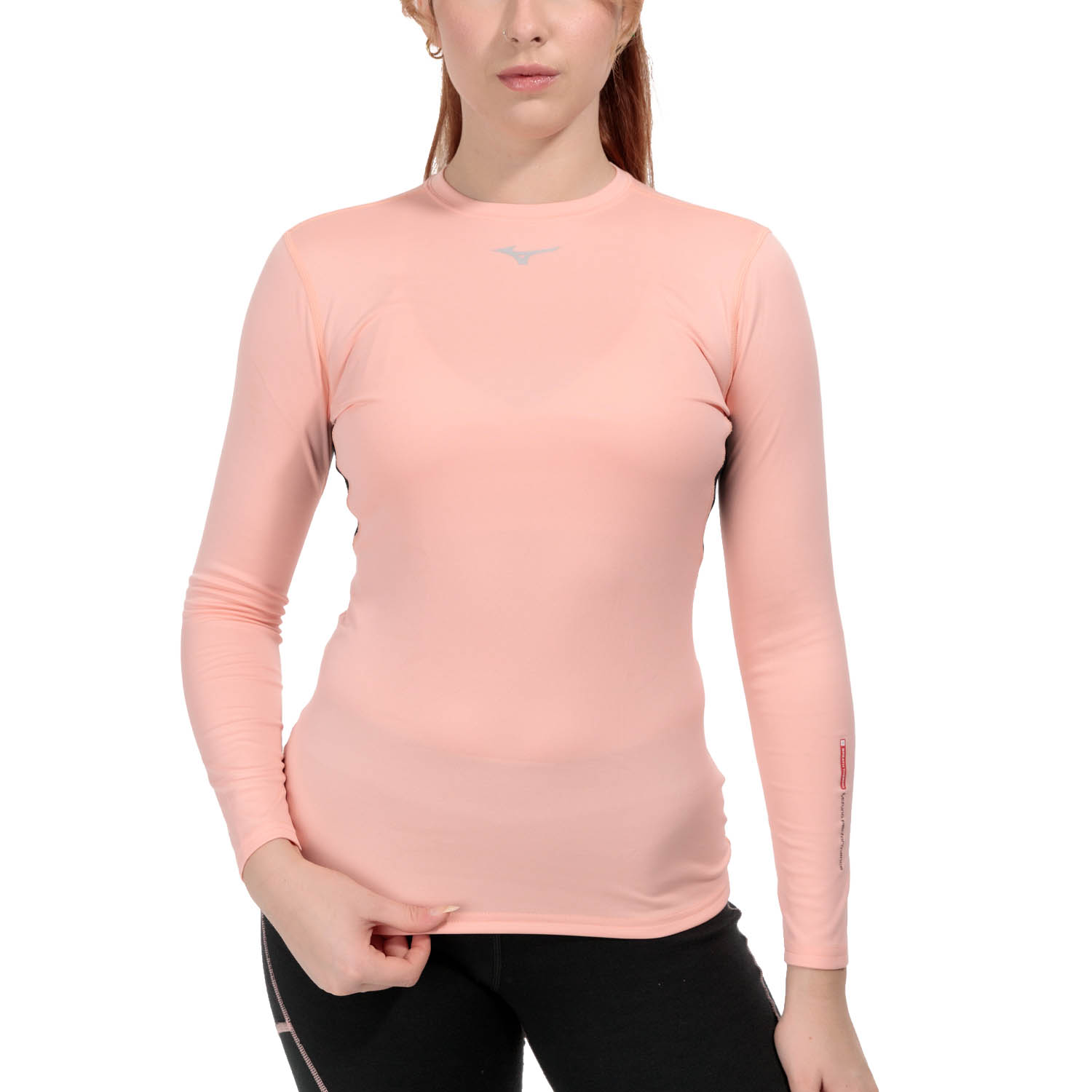 Mizuno Mid Weight Breath Thermo Maglia Apricot Blush