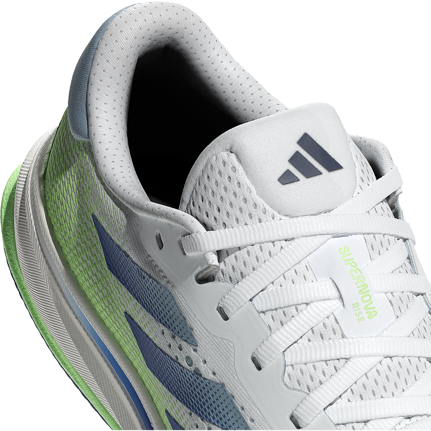 adidas Supernova Rise Cloud White/Wonder Blue/Green Spark