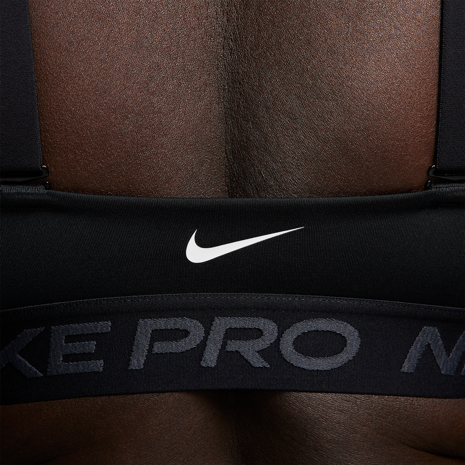 Nike Pro Indy Plunge Reggiseno Sportivo Black/Anthracite/White