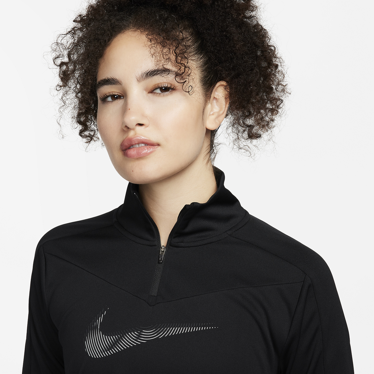 Nike Dri-FIT Swoosh Pacer Maglia Black/Cool Grey