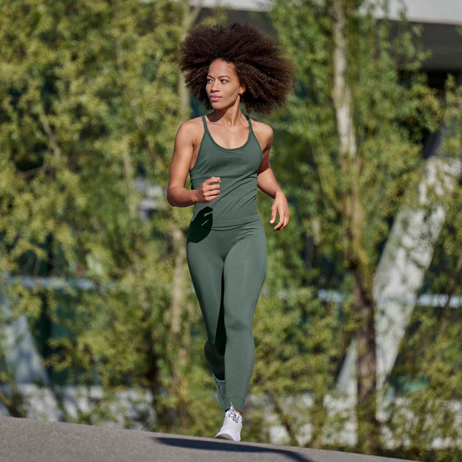 Odlo Active 365 2 in 1 Top Camping Green