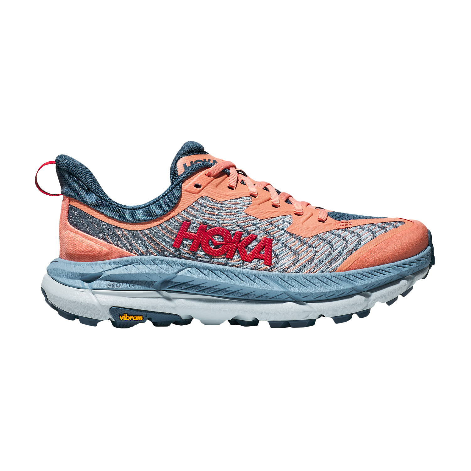 Hoka Mafate Speed 4 Papaya/Real Teal