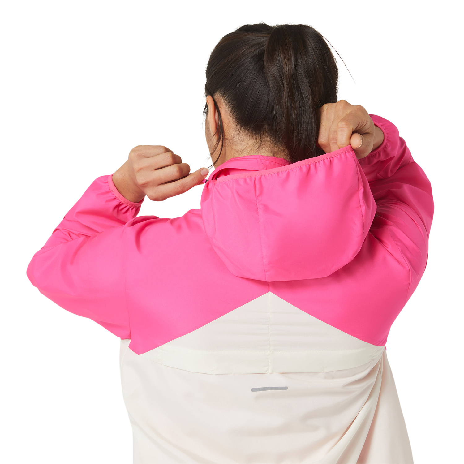 Asics Fujitrail Giacca Pink Glo/Birch