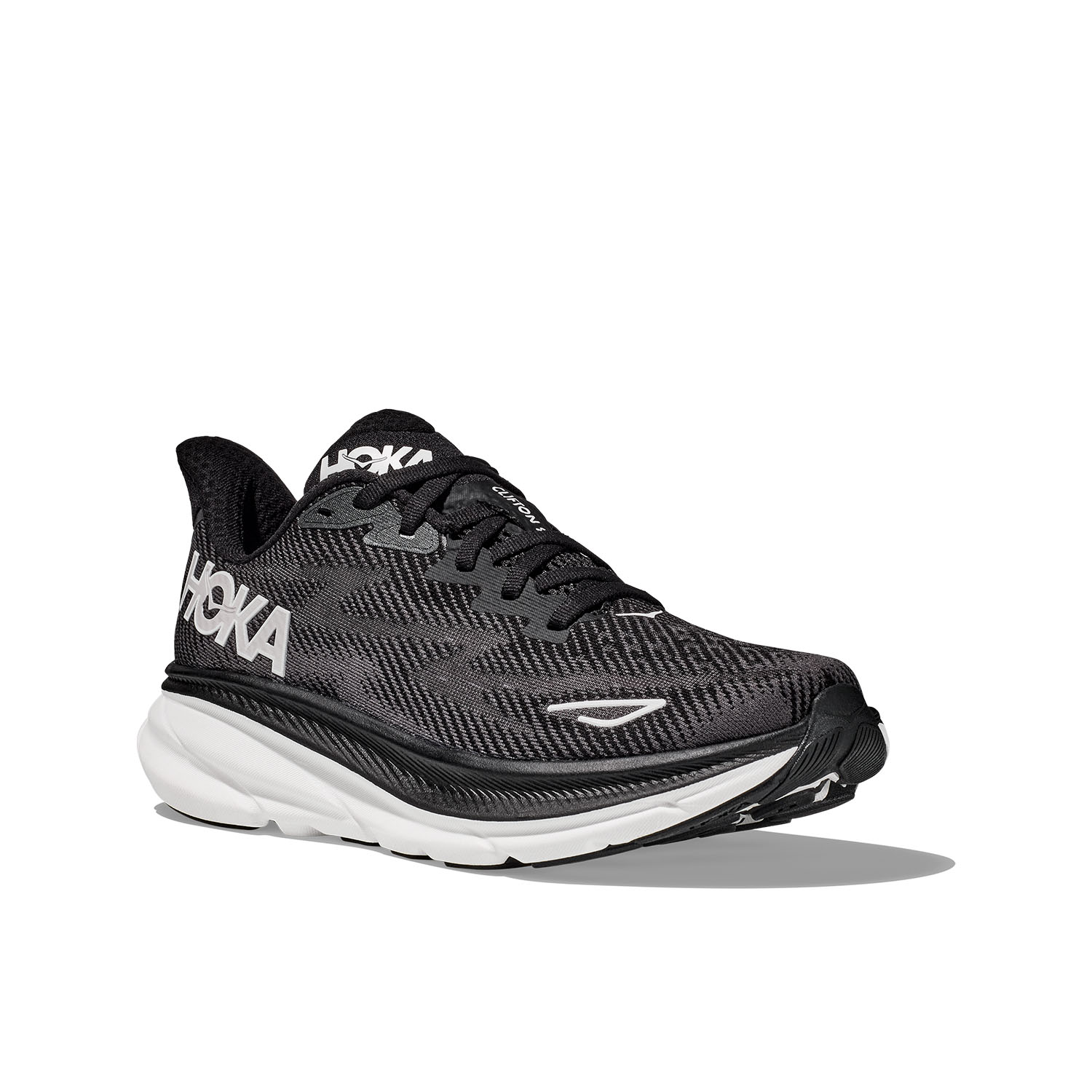 Hoka Clifton 9 Black/White