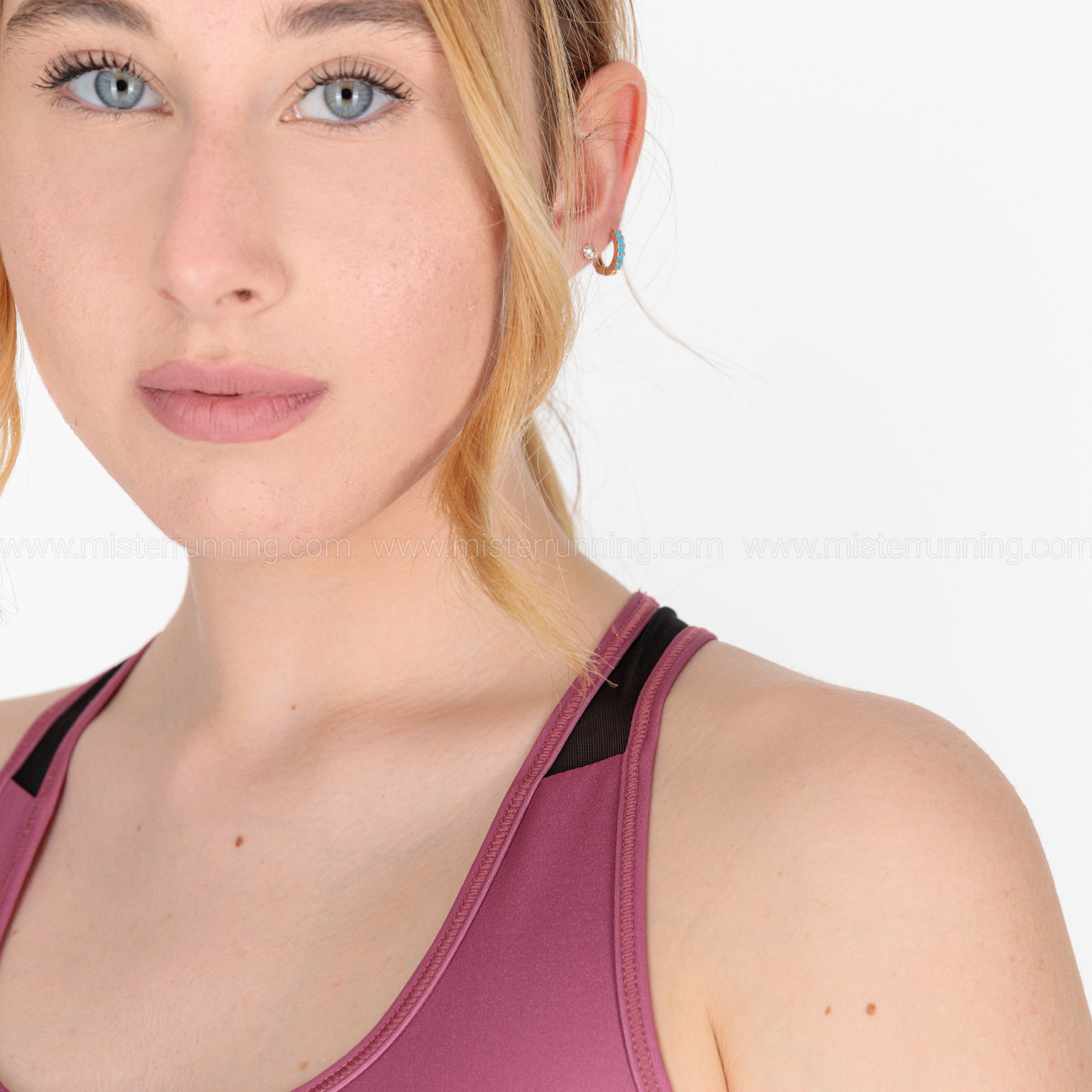 Mizuno Alpha Reggiseno Sportivo Magenta Haze